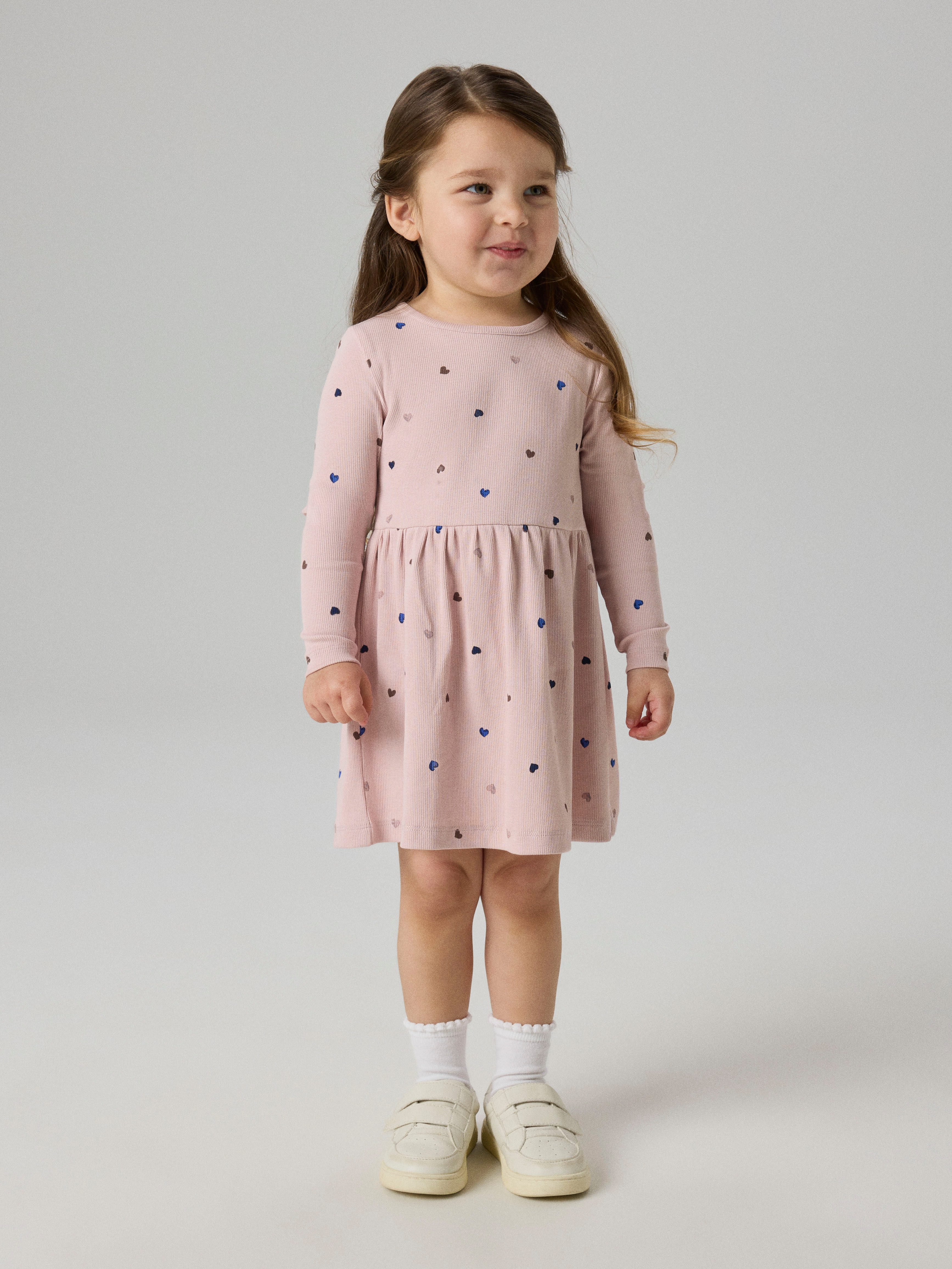 Name It Jerseykleid NMFNUTTI LS DRESS NOOS Baumwollmischung, regular fit