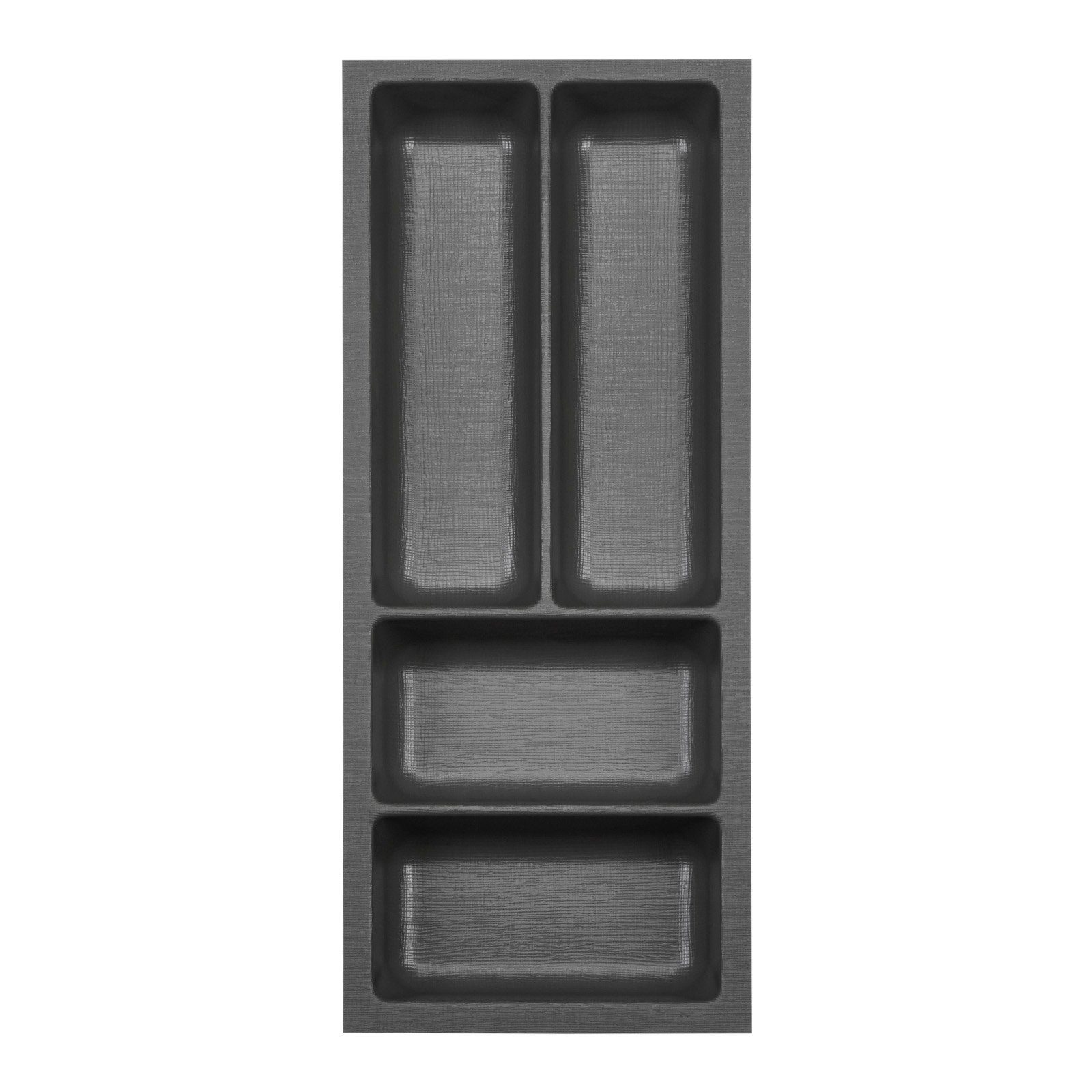 SO-TECH® Besteckeinsatz Orga-Box-3 silbergrau Canvas Besteckeinsätze günstig online kaufen