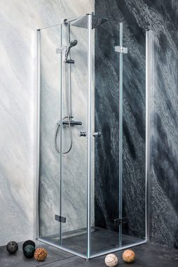 Sanotechnik Dusch-Falttür Sanoflex Duet, Einscheibensicherheitsglas