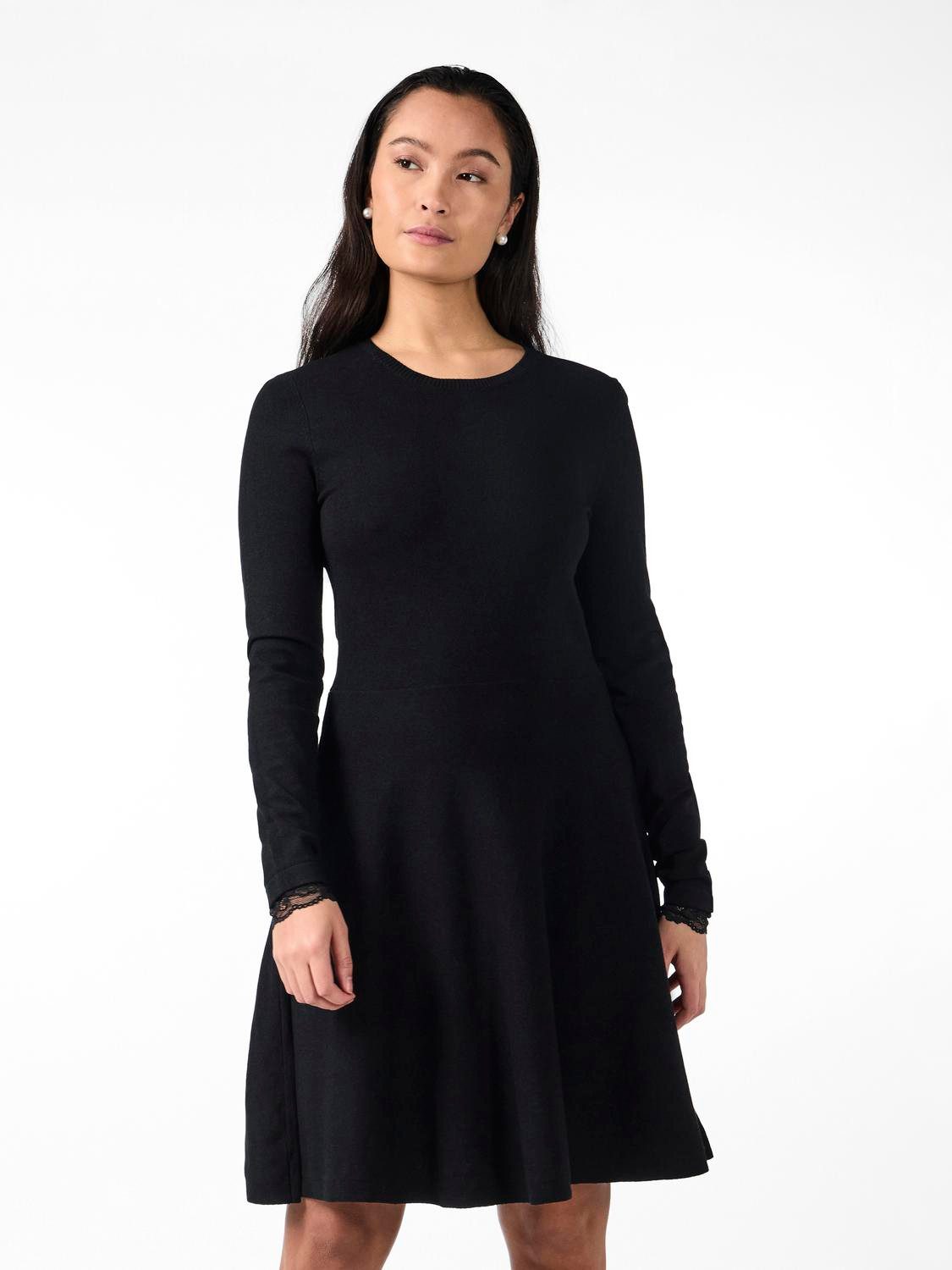 Y.A.S Minikleid YASBECCO LS KNIT DRESS S. NOOS