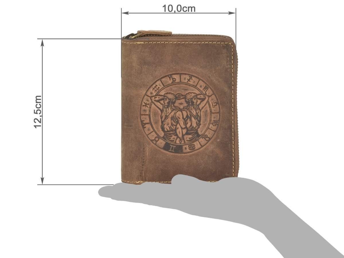 Greenburry Geldbörse Vintage Sternzeichen, Reißverschlussbörse, Portemonnai günstig online kaufen