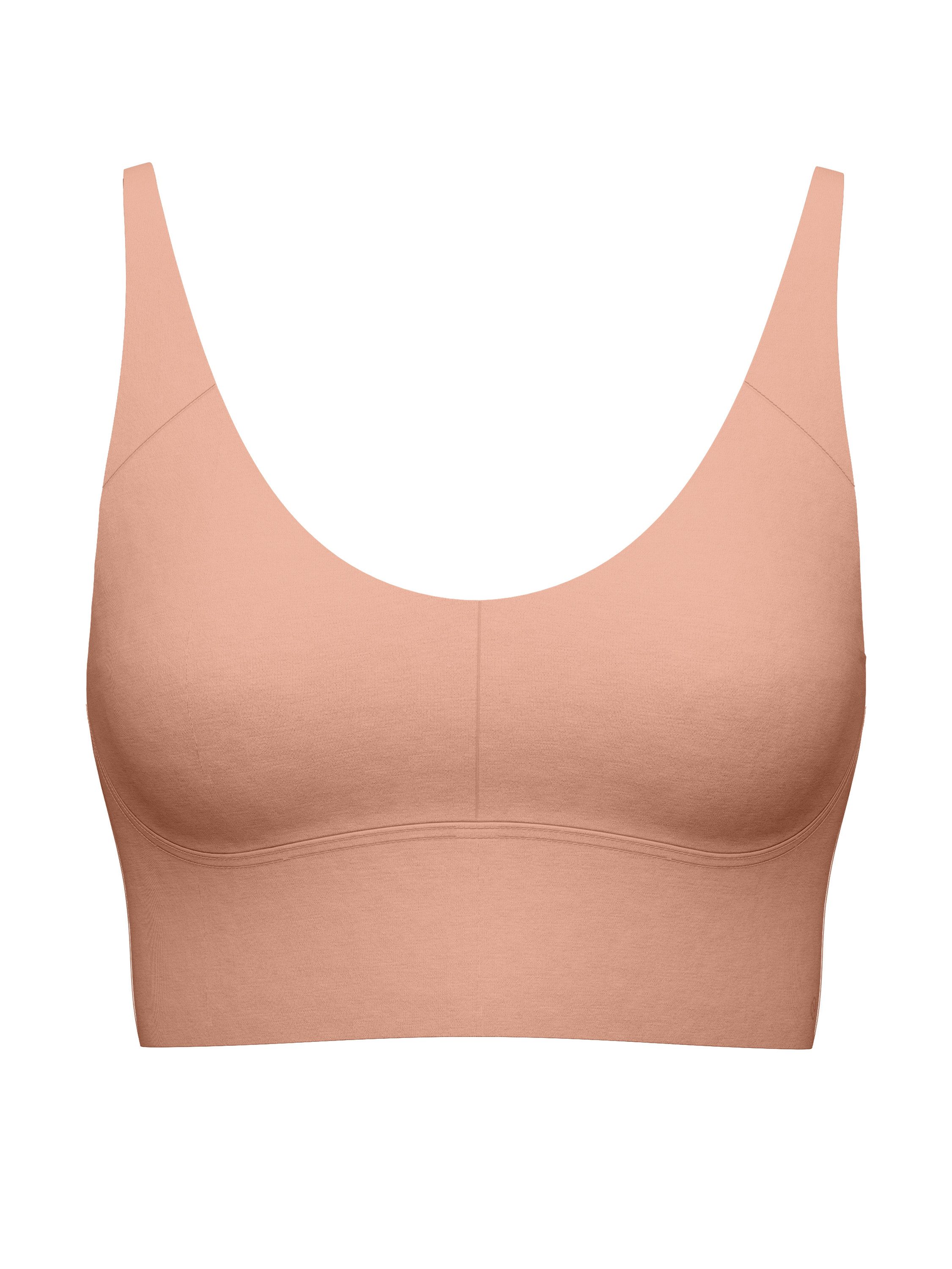 CALIDA Bustier Natural Layer Damen (1-tlg) verstellbare Träger, ohne Bügel und Schale, hautfreundliche Qualität