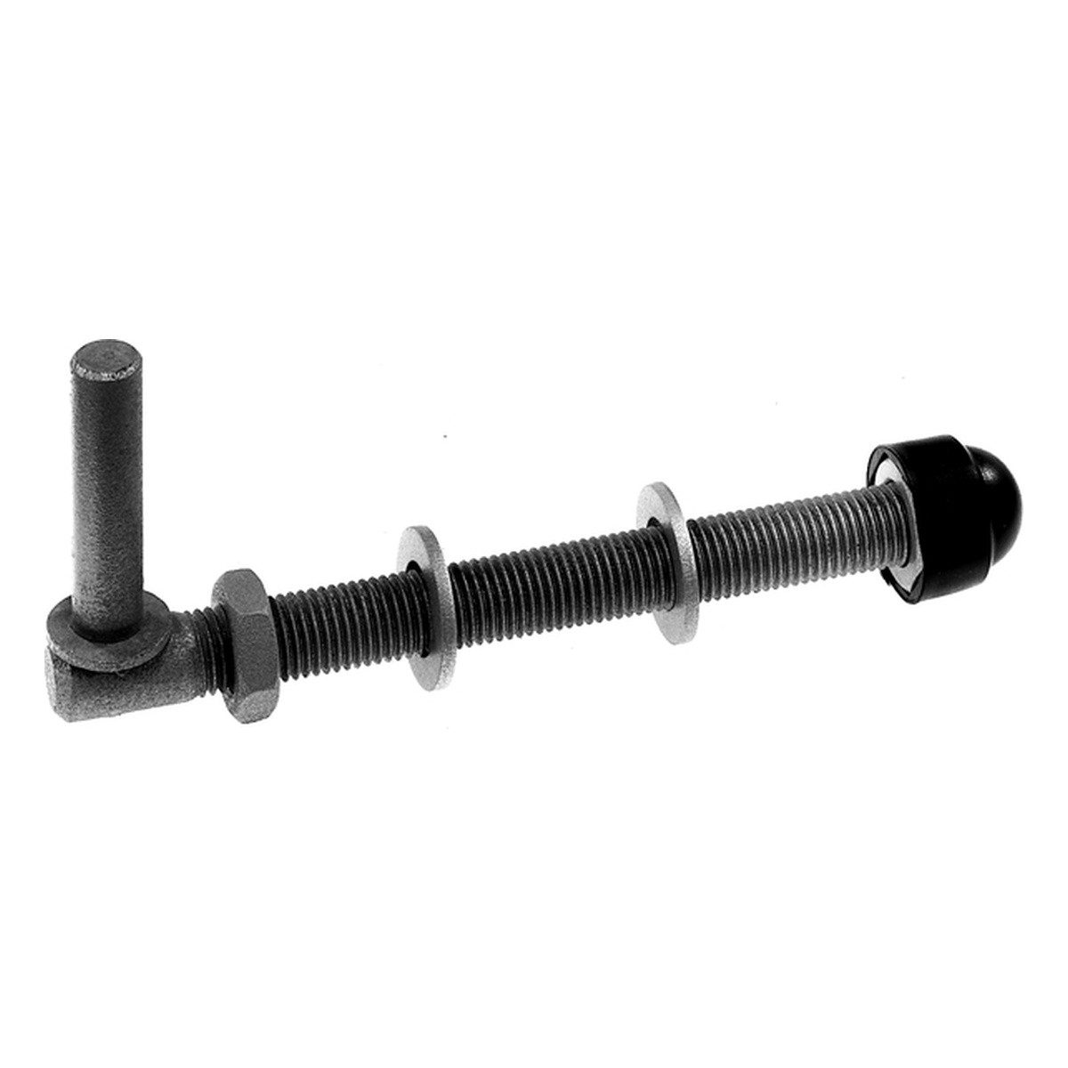 Kloben Alberts 2 Stk. Kloben zum Durchschrauben, feuerverzinkt 13 x 160 x M12