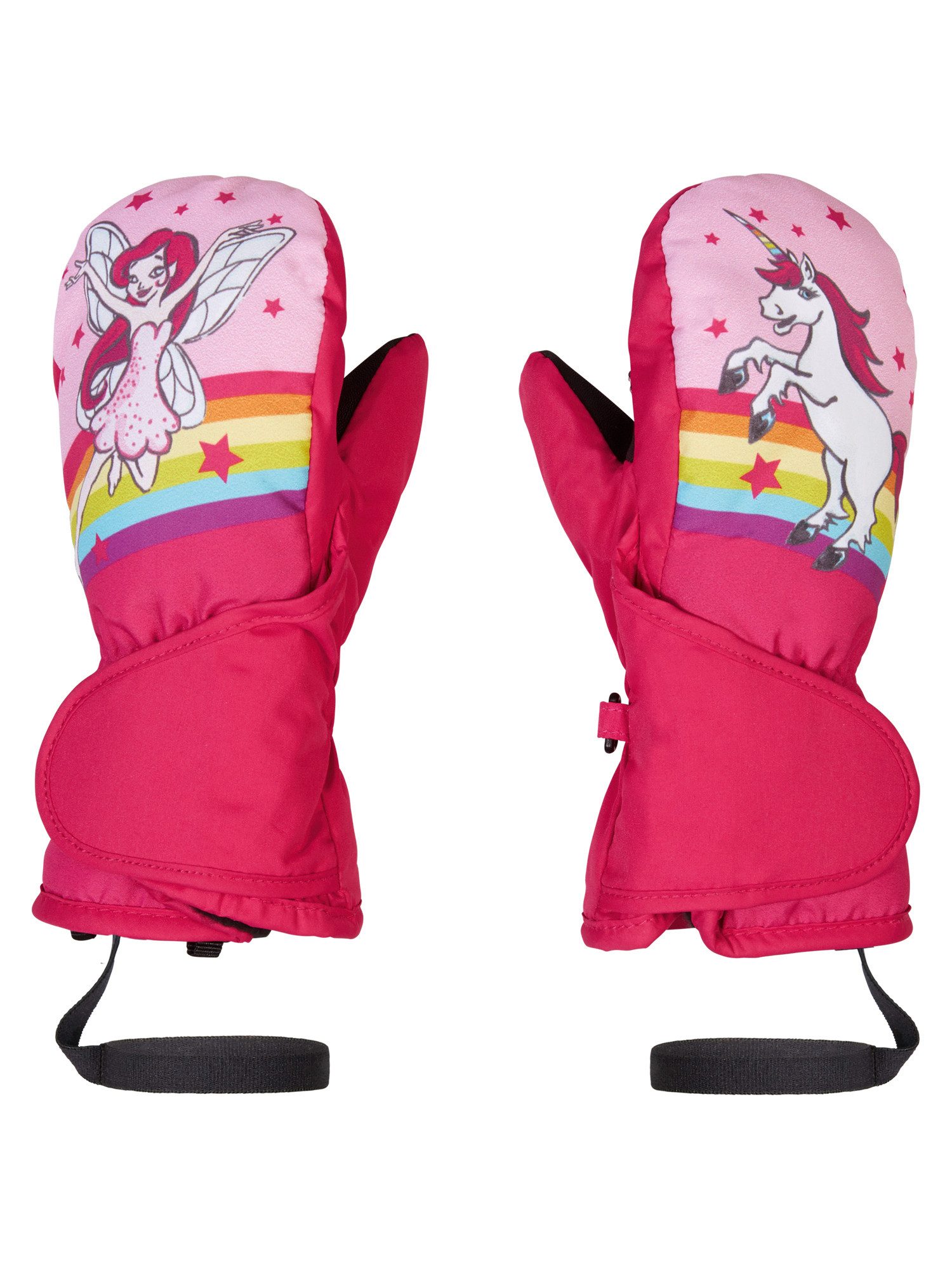 Ziener Fäustlinge LEMMIO-Z AQUASHIELD® KINDER warm, wasserdicht, winddicht, atmungsaktiv, großer Klettverschluß