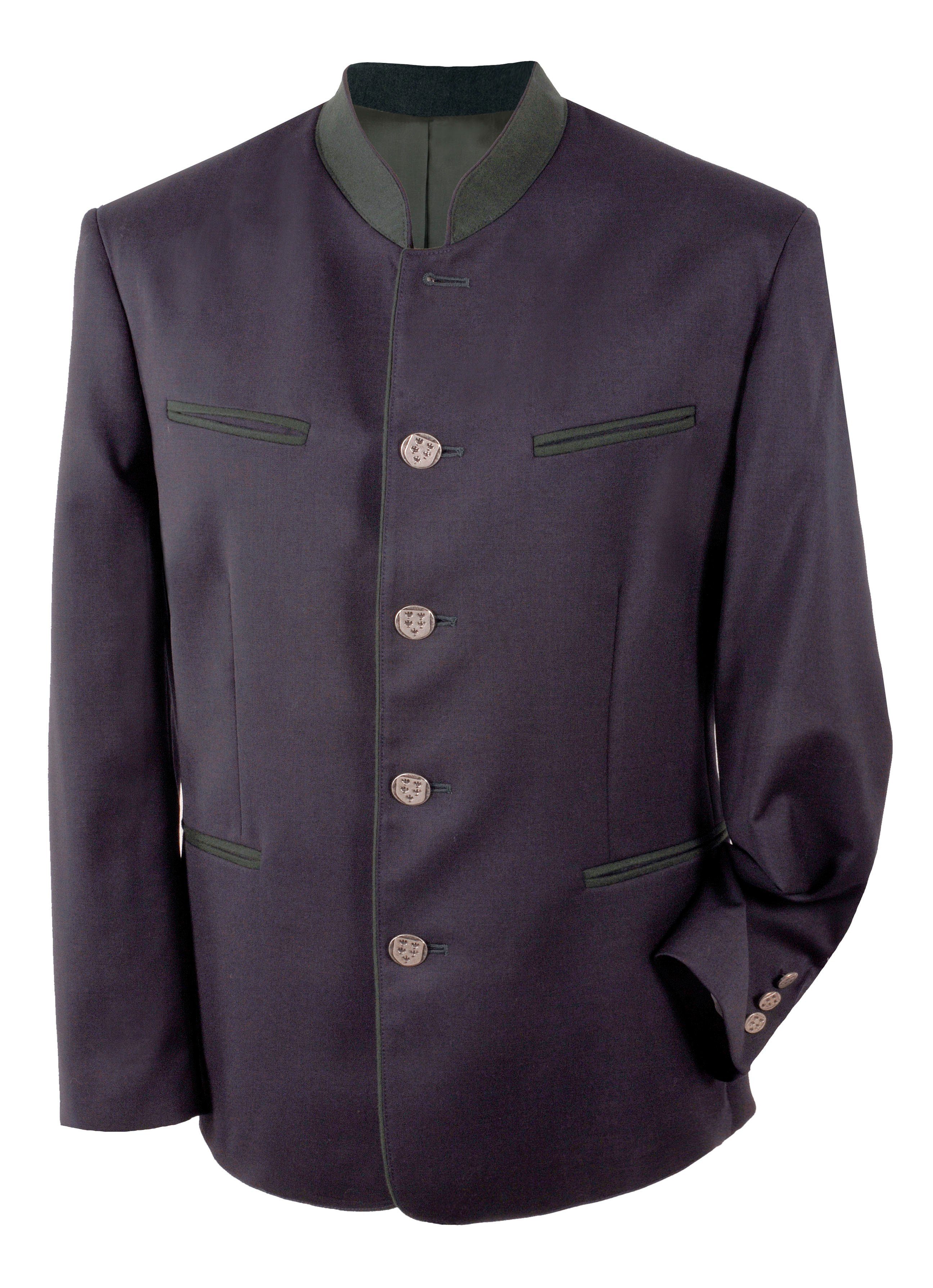 Moschen-Bayern Trachtenjacke Trachtenjacke Herren Trachtenblazer Trachtenjanker Blau