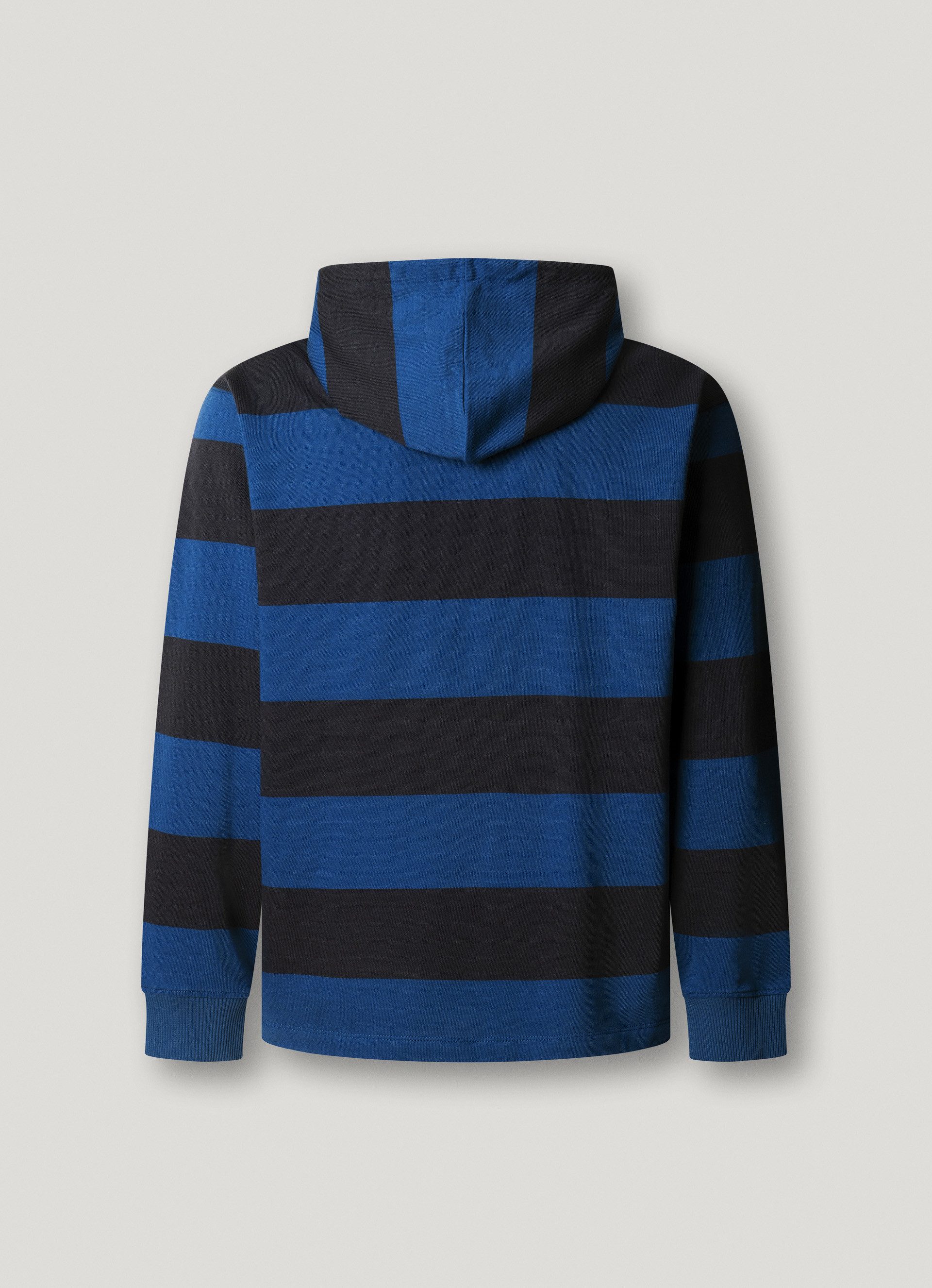 Pepe Jeans Hoodie JOE STRIPES HOODIE mit verdeckter Knopfleiste
