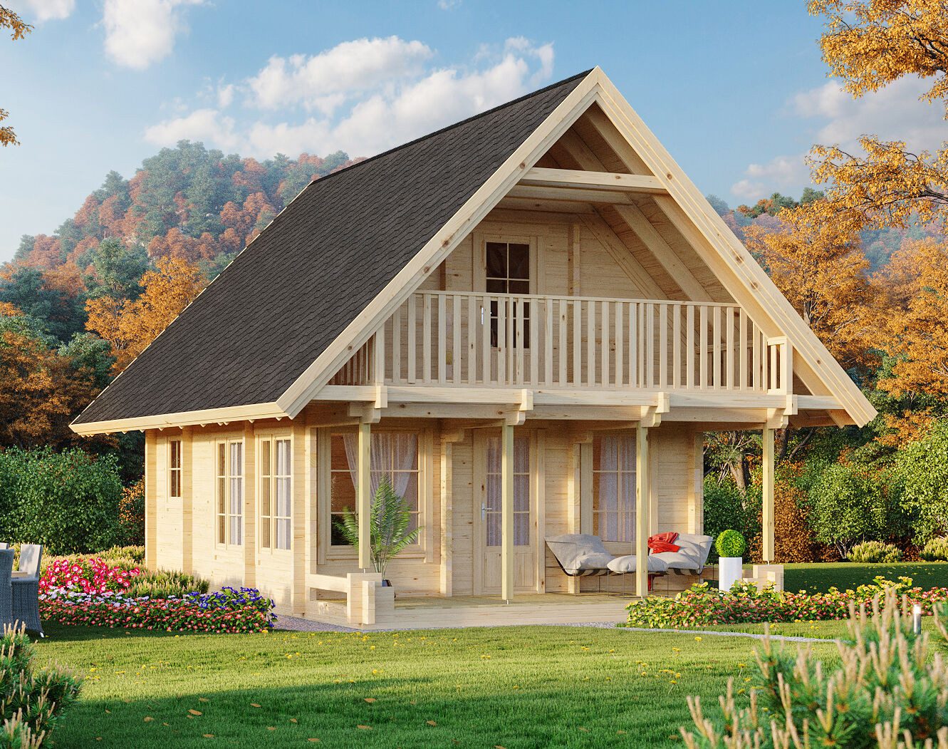 Fjordholz Gartenhaus Bern 90 günstig online kaufen