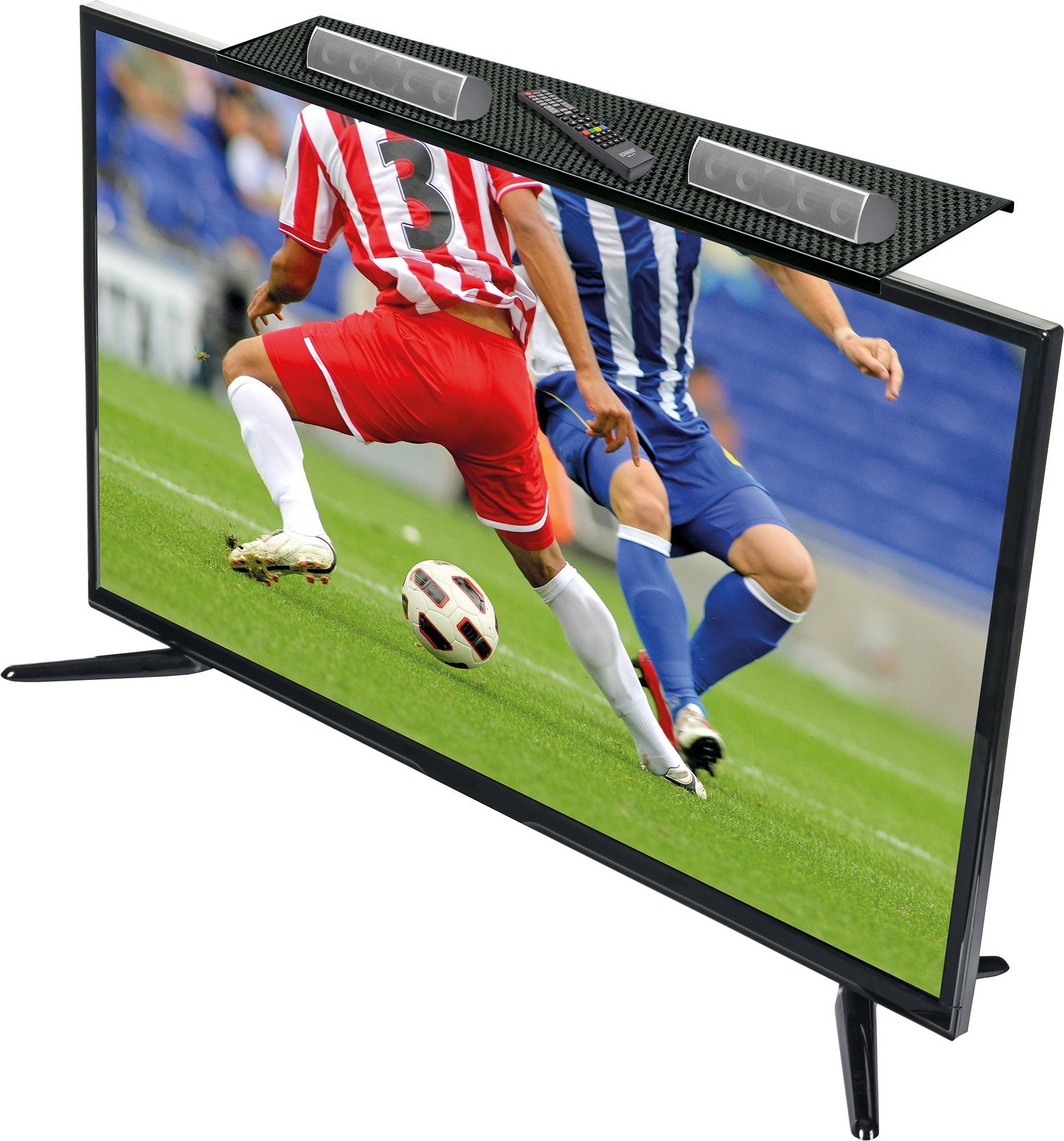 Schwaiger TV-Aufsatz 661811, (18", 1-St., belastbar bis 9 kg), inklusive rutschfester Matte
