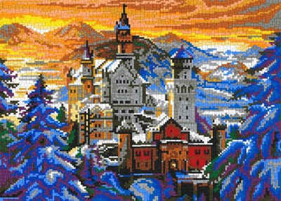Stick it Головоломкі Schloss Neuschwanstein im Winter, 10500 Пазлиteile, Bildgröße: 66 x 53 cm