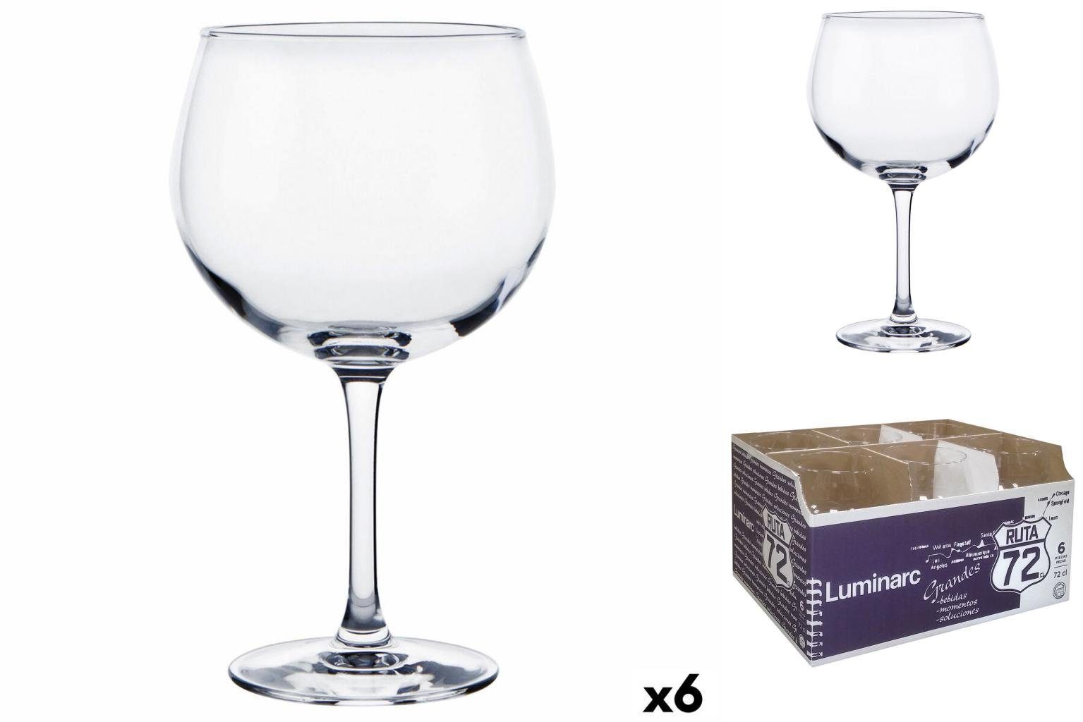 Luminarc Glas Weinglas Luminarc Durchsichtig Glas 720 ml 6 Stück, Glas