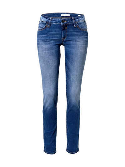 Mavi Slim-fit-Jeans LINDY (1-tlg) Patches, Plain/ohne Details, Впередes Detail