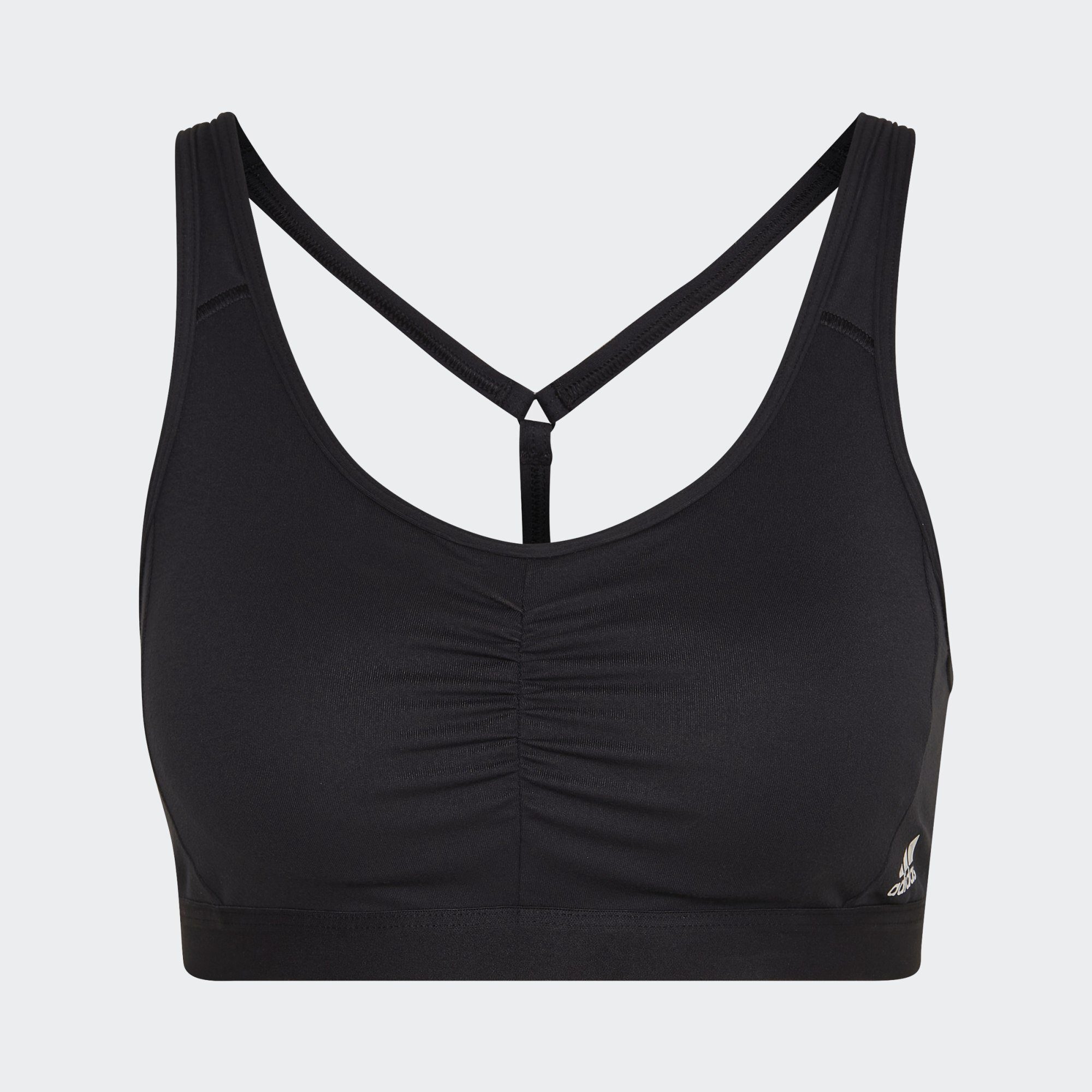 Black SPORT-BH adidas Performance MEDIUM-SUPPORT Sport-BH COREESSENTIALS