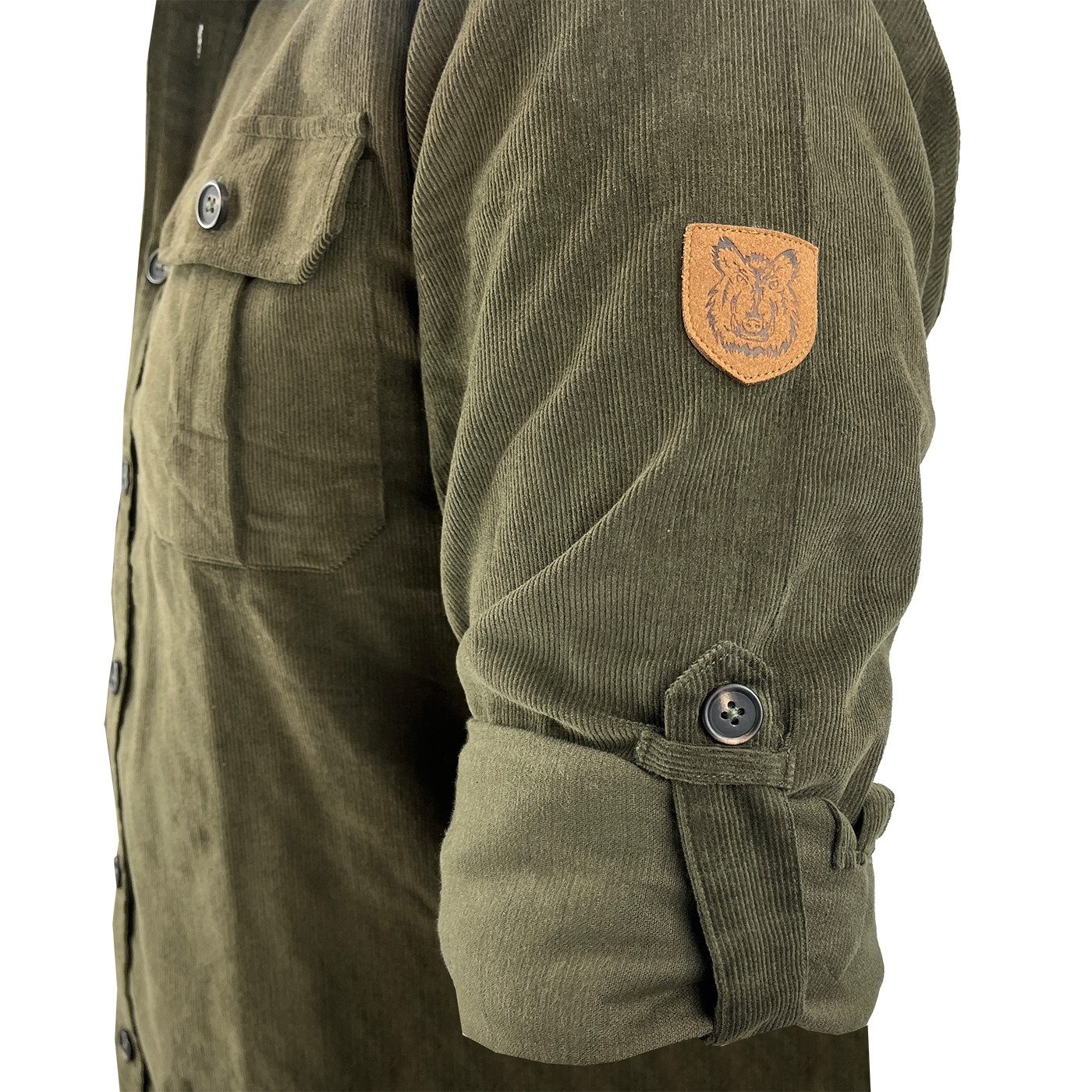 Schmidt Langarmhemd Elm Babycord