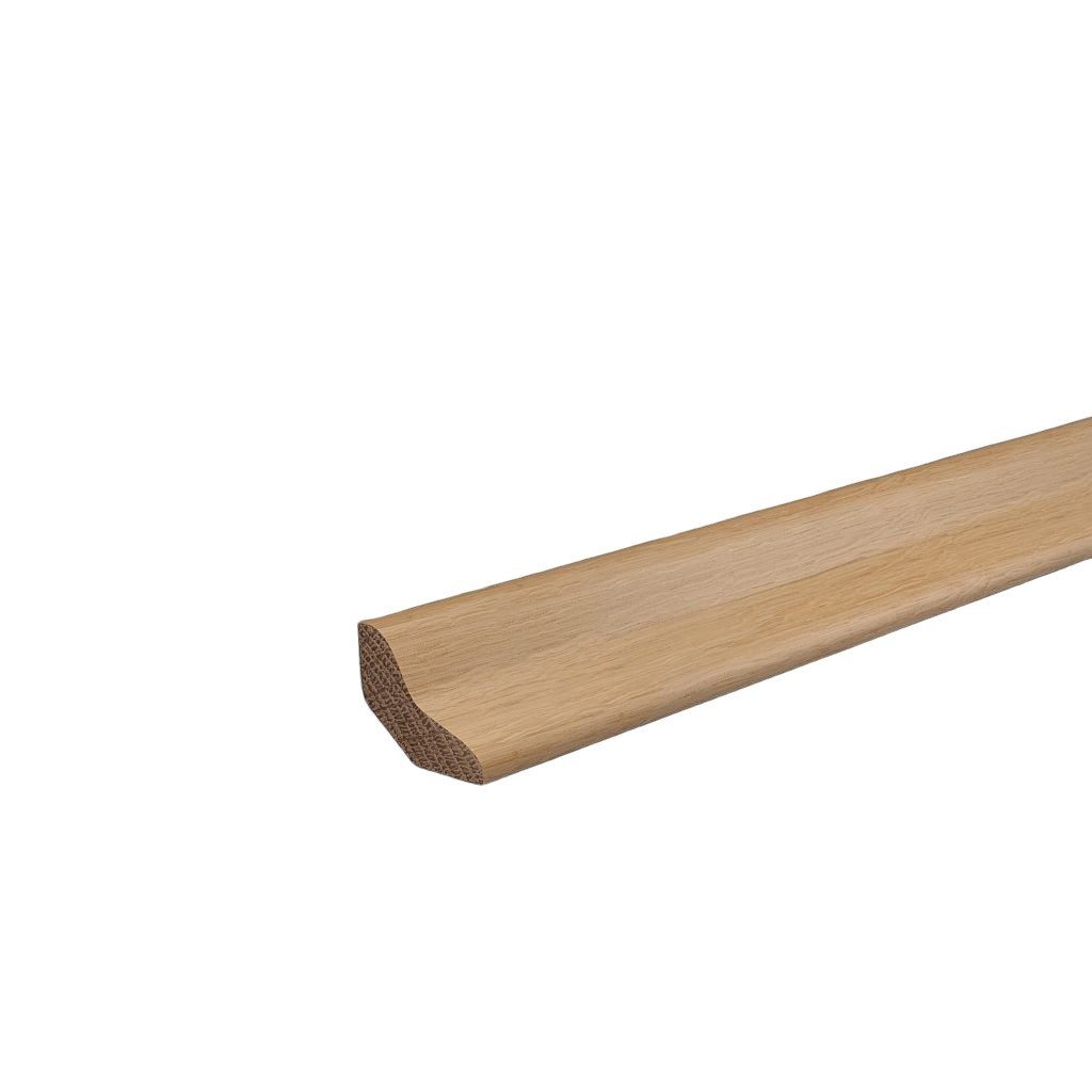 Südbrock Sockelleiste Sockelleiste Hohlkehlleiste Bergeiche unbehandelt 30 x 30 Deckenleiste, L: 240 cm, H: 3 cm, 1-St., Unbehandelte Eiche