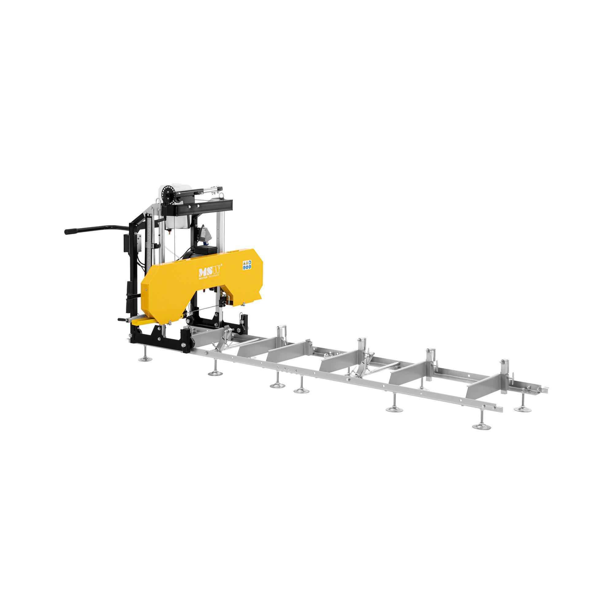 MSW Holzbandsäge Elektro Blockbandsäge Blochbandsäge Blockbandsägewerk 2,6 kW 2800