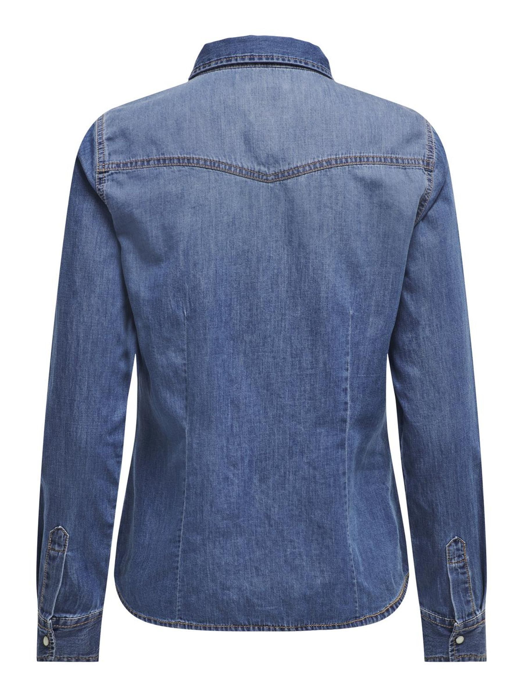 ONLY Jeansbluse ONLALEXA L/S DNM SHIRT FS NOOS