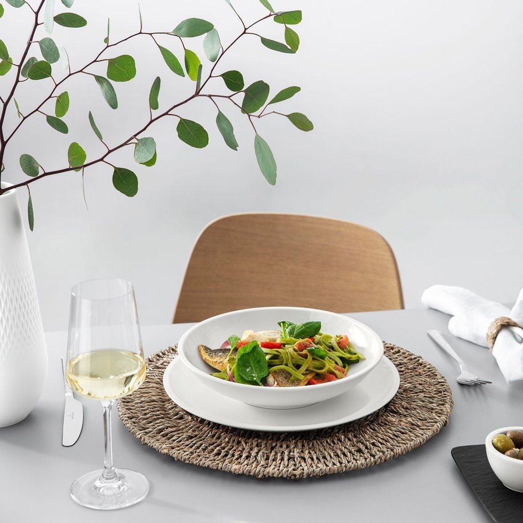 Villeroy & Boch Müslischale Artesano Pastaschale, Porzellan, (1-tlg), Premium Porcelain, mikrow.- & spülm.sicher, Made in Germany