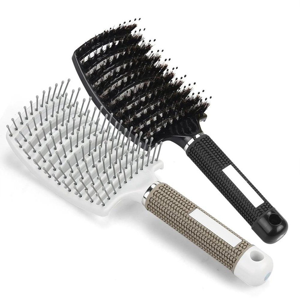 Jormftte Griff Haarbürsten-Set Haarbürste mit
