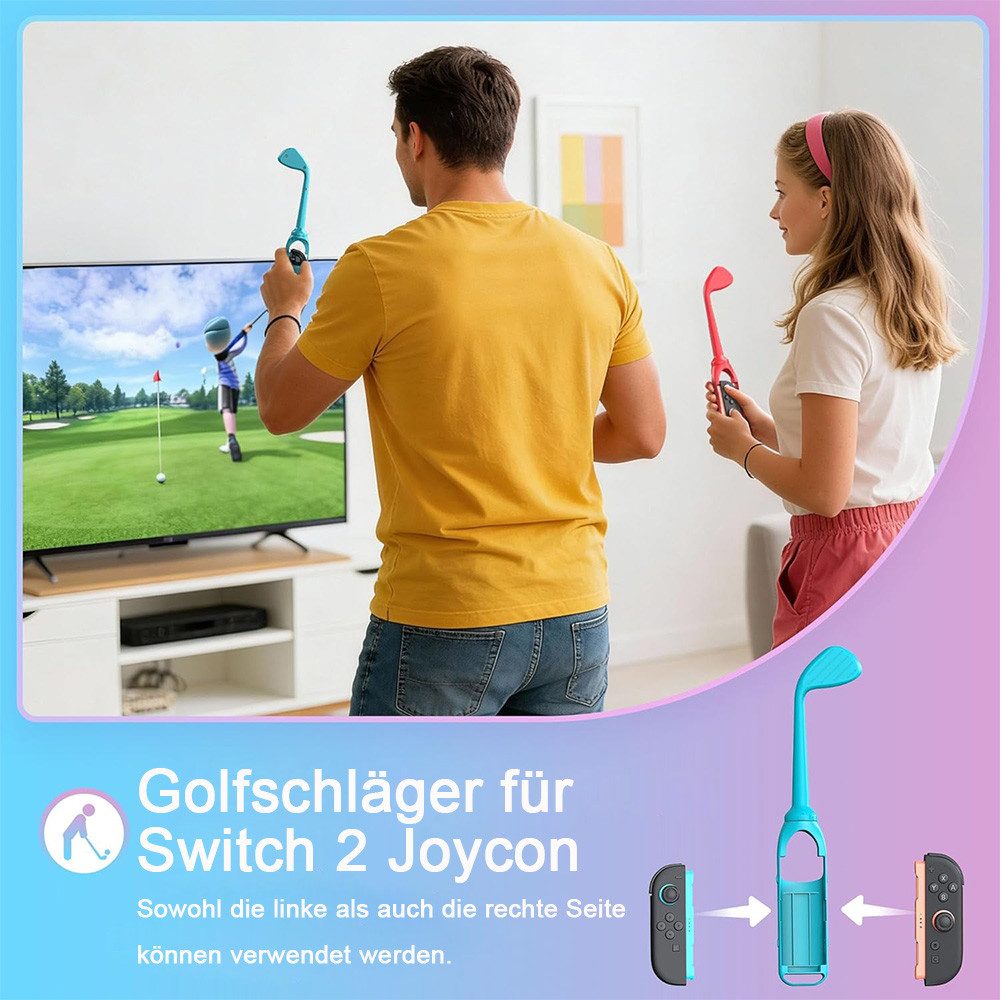 TUWENA Switch 2 Sportzubehör-Bundle, 14-in-1-Gaming-Zubehör-Bundle Controller (14 St)