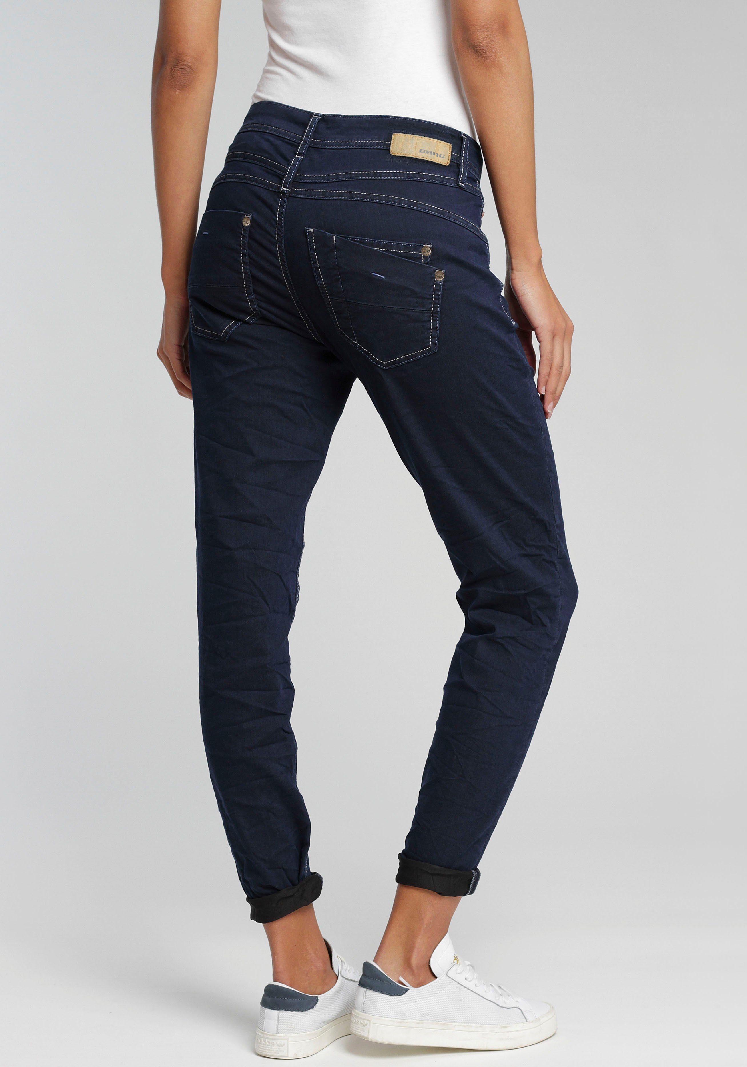 GANG Relax-fit-Jeans 94AMELIE mit doppelter rechter Gesäßtasche