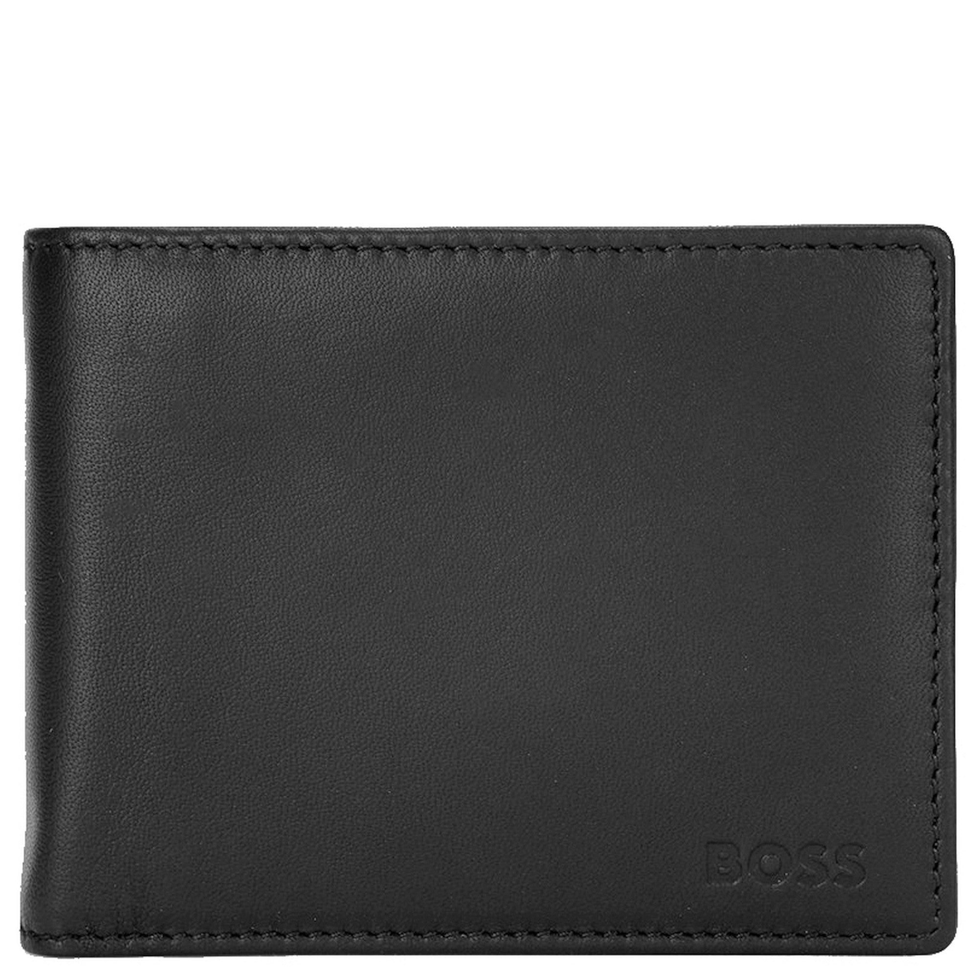 BOSS Geldbörse Asolo - Herrengeldbörse 5cc Leder 12 cm (black) günstig online kaufen