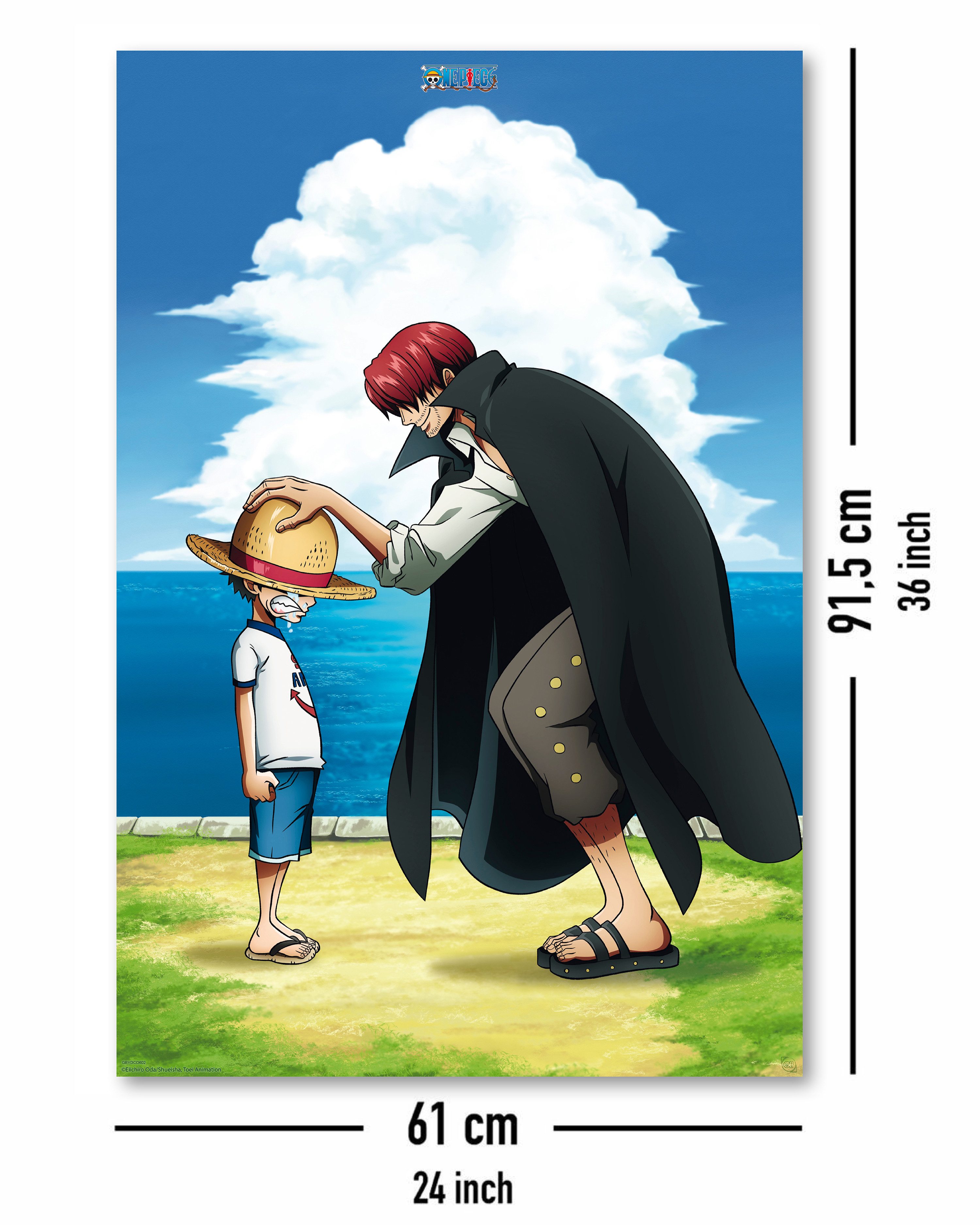 ABYstyle Poster One Piece Poster Shanks & Luffy 61 x 91,5 cm