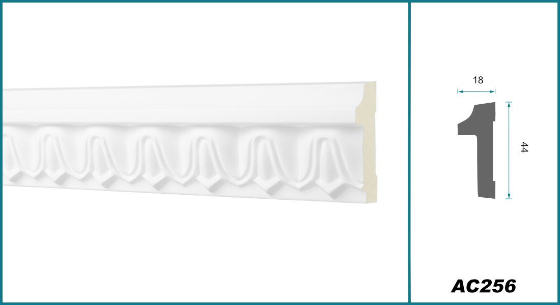 Hexim Perfect Stuckleiste AC256, Wand- und günstig online kaufen