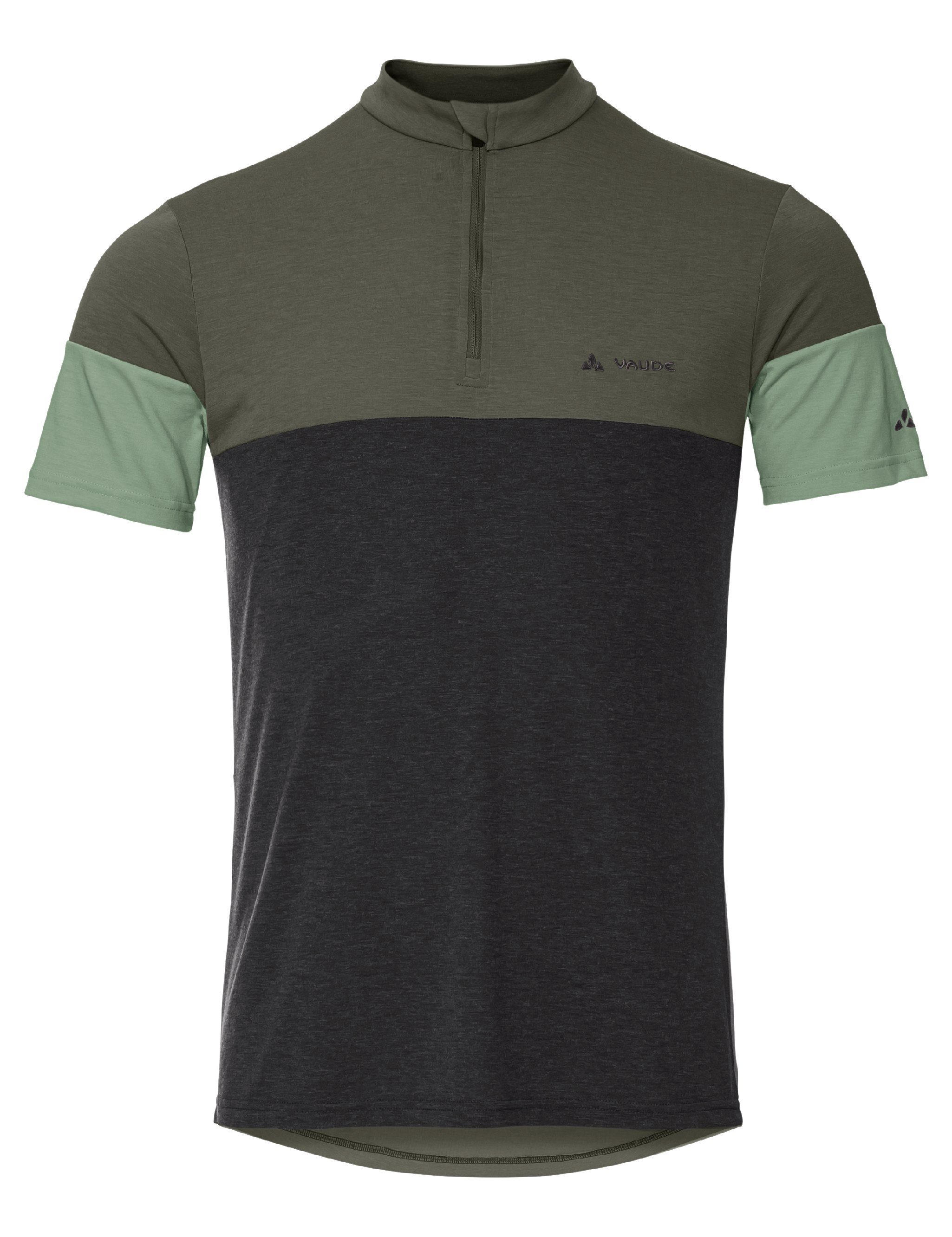 VAUDE T-Shirt Men's Altissimo Shirt II (1-tlg) Grüner Knopf khaki