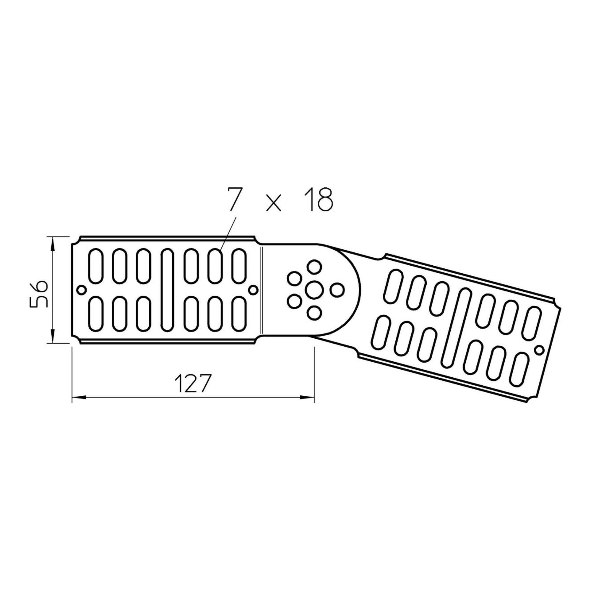 OBO BETTERMANN Kabelführung OBO Bettermann Vertr Gelenkverbinder SH 60mm RGV 60 FS