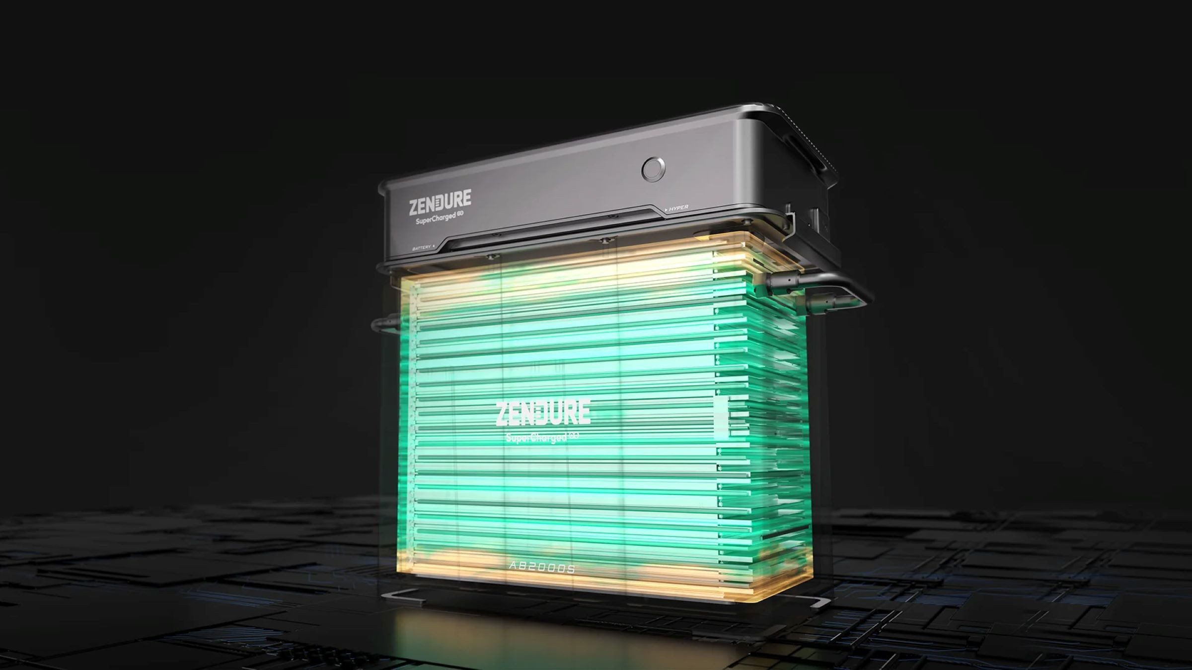 ZENDURE SuperCharged SolarFlow Akku AB2000X – 48V / 40Ah / 1920Wh Batteriespeicher Solarakkus – Bild 2 von 5