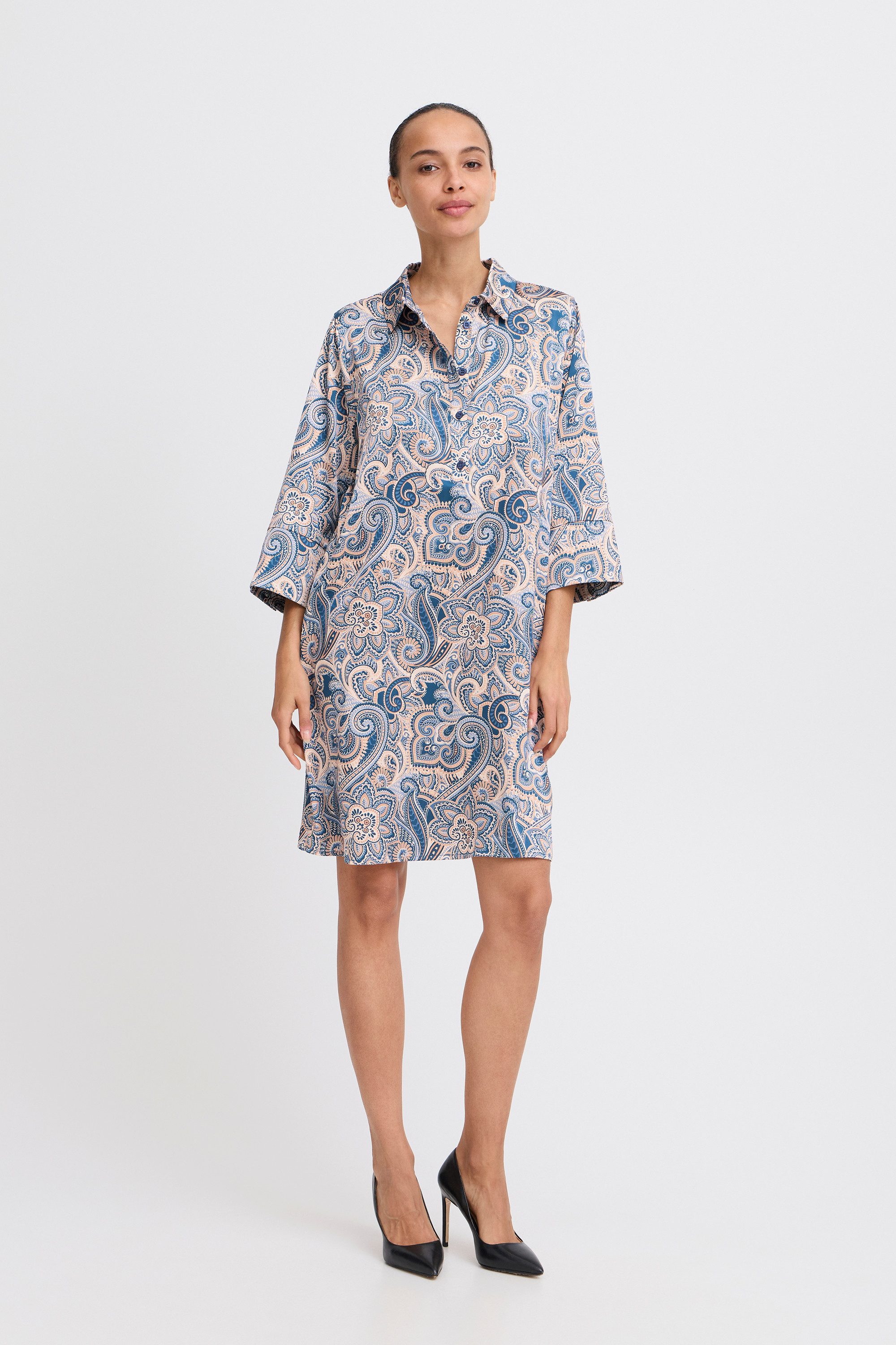b.young Blusenkleid BYHILLY SHORT DRESS - LIGHT WOVEN