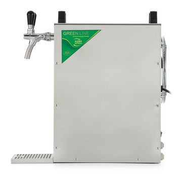 ich-zapfe Bierzapfanlage Kontakt 155/K 2-ltg aus Edelstahl, 160 L/h, mit Membranpumpe