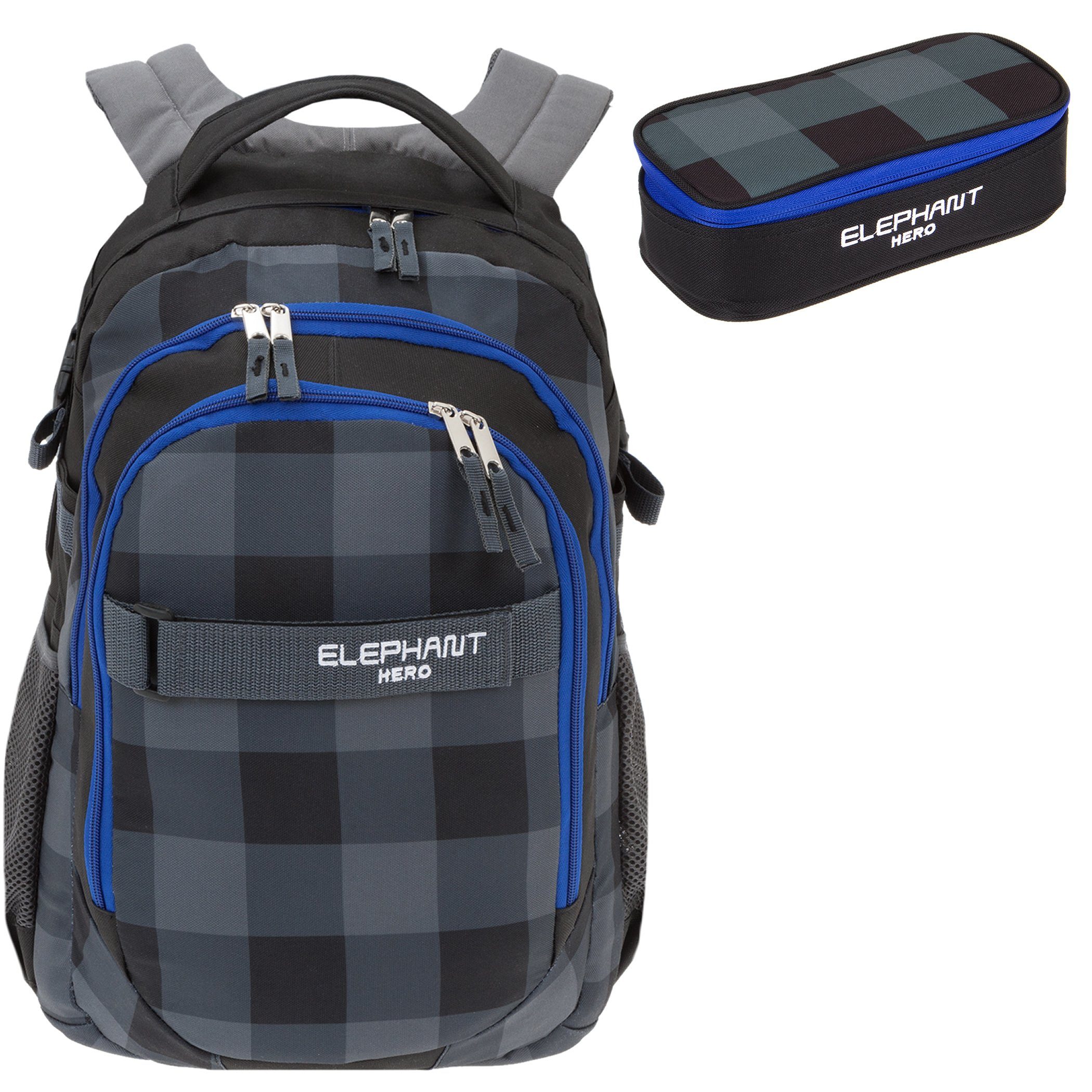 Plaid Blau 12609