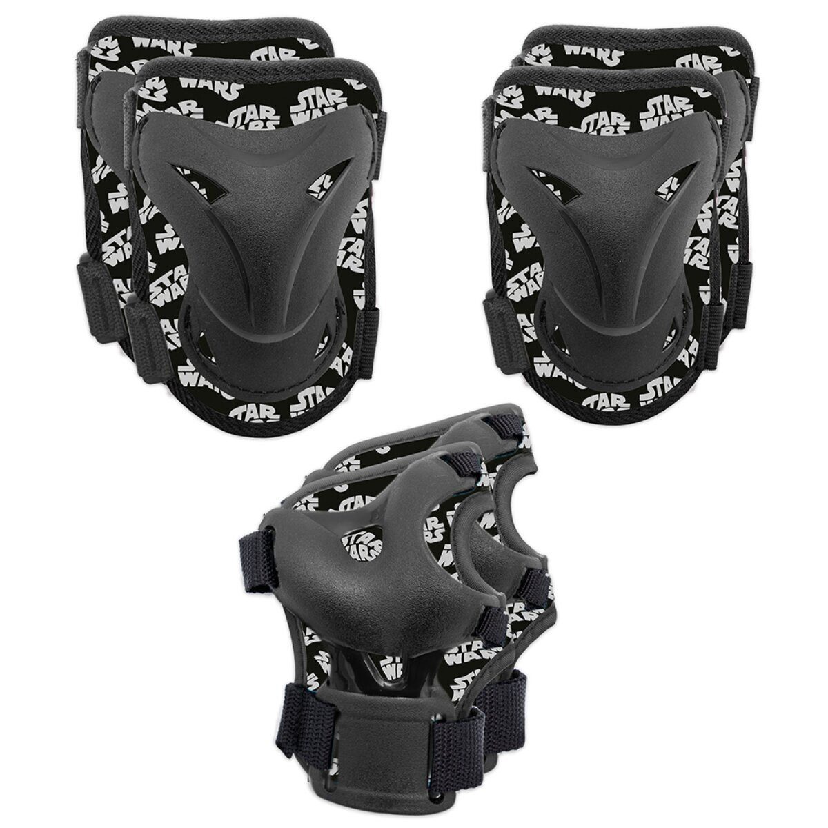 Star Wars Kinder-Schutzausrüstung Star Wars Schützer – Knie- & Ellbogenschutz für kleine Helden