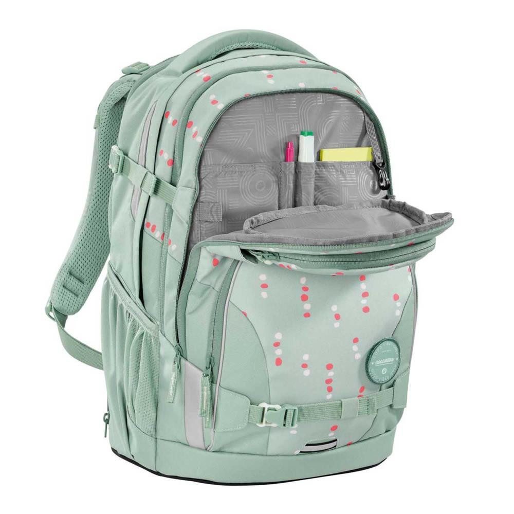 coocazoo Schulrucksack Porter (3tlg., inkl. Schlamperbox und Sporttasche)