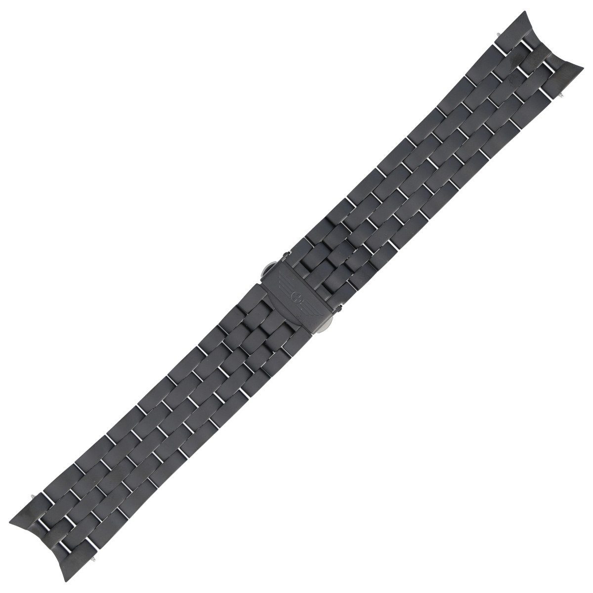 Victorinox Uhrenarmband 24mm Metall Schwarz 5406