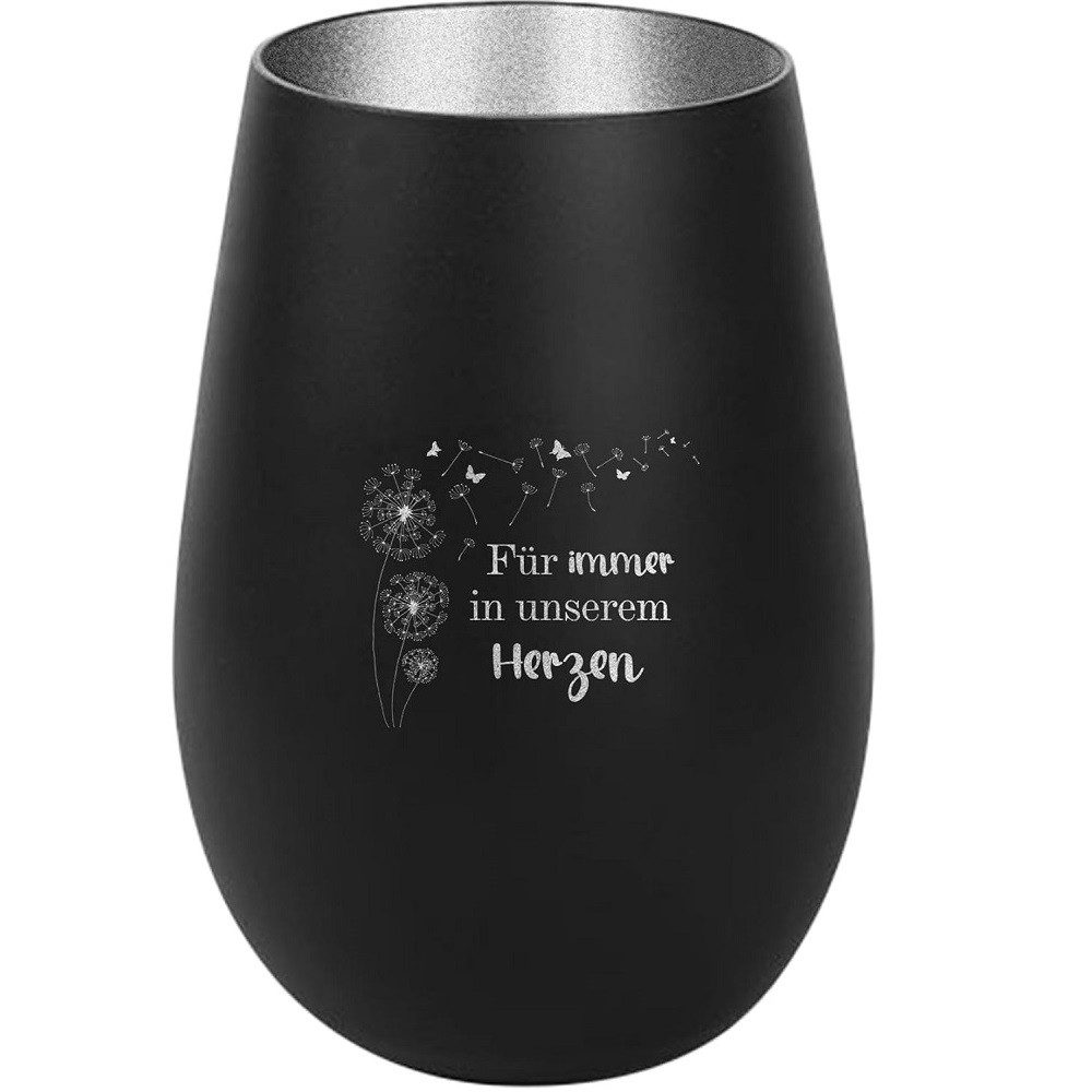 Der Porzellan-Laden Windlicht Trauerlicht mit Gravur 'Für immer in unserem günstig online kaufen