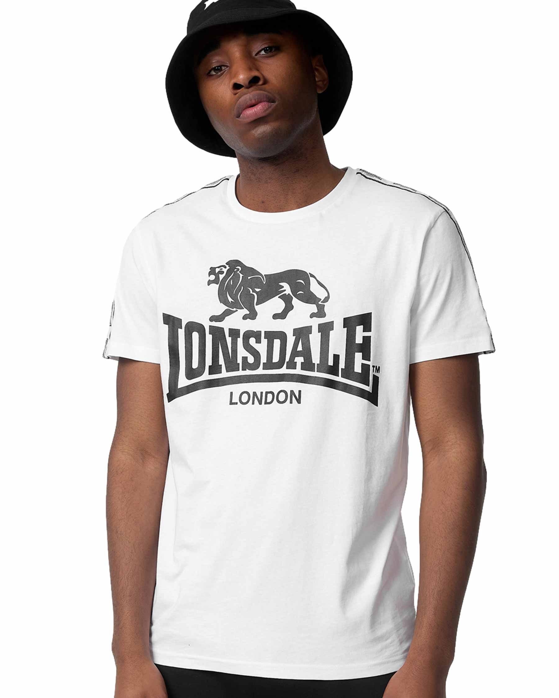 Lonsdale T-Shirt Lonsdale T-Shirt Sheviock Logonaht entlang der Schultern