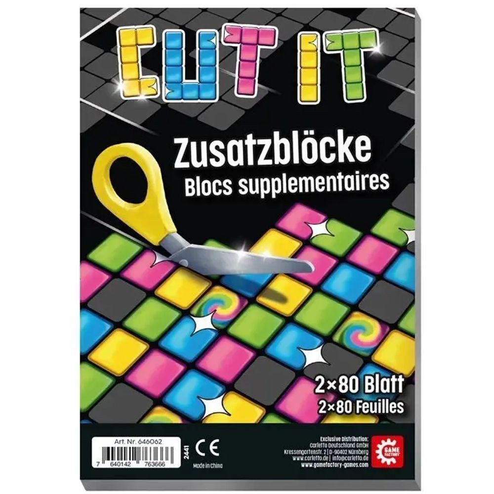 BrainBox Spiel Cut it Zusatzblöcke