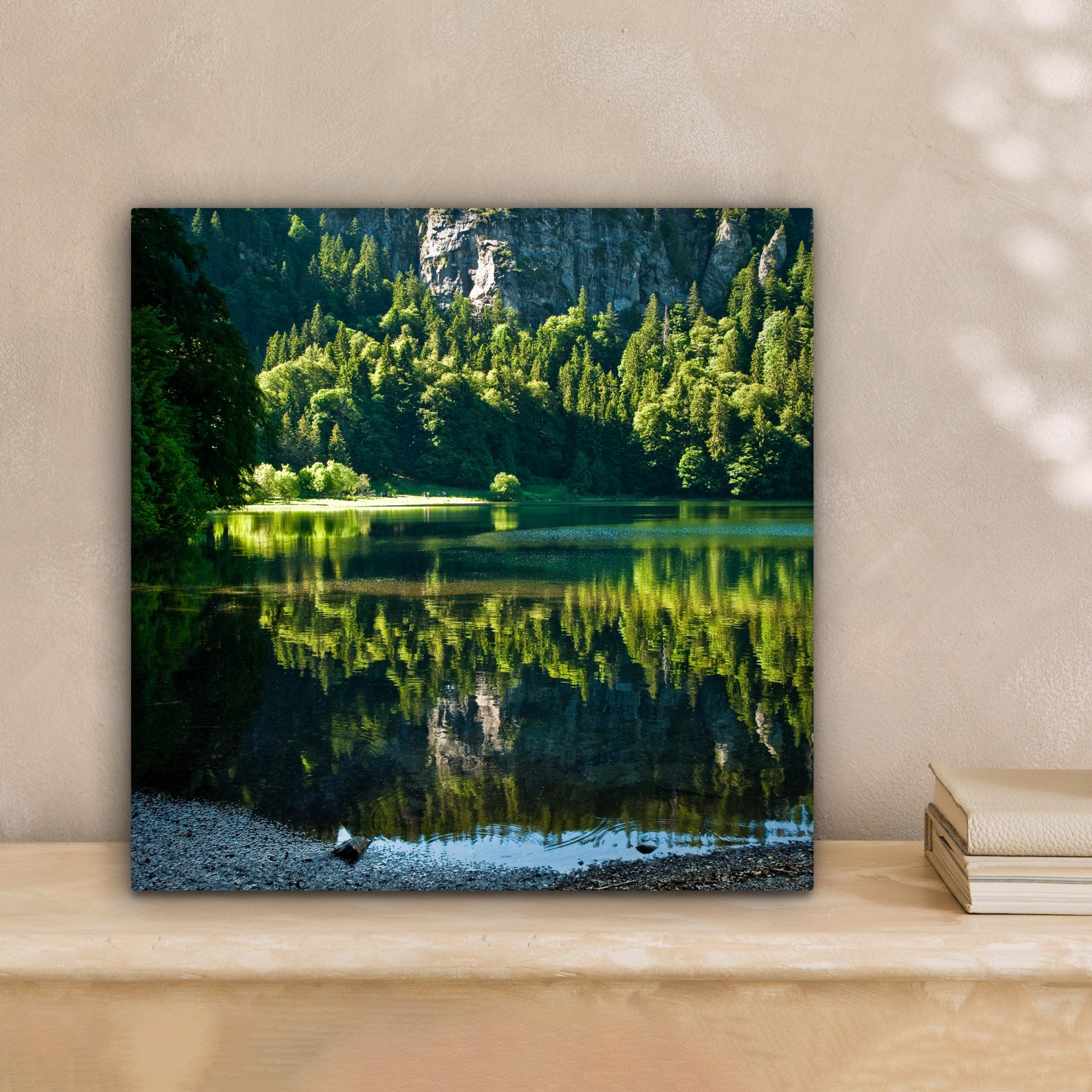 OneMillionCanvasses® Leinwandbild Blick vom Ufer des günstig online kaufen