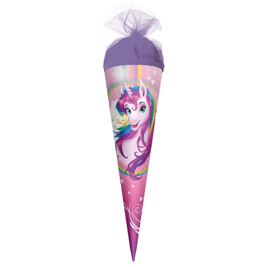 Roth Ideen Schultüte Roth Geschwisterschultüte 35cm Einhornportrait