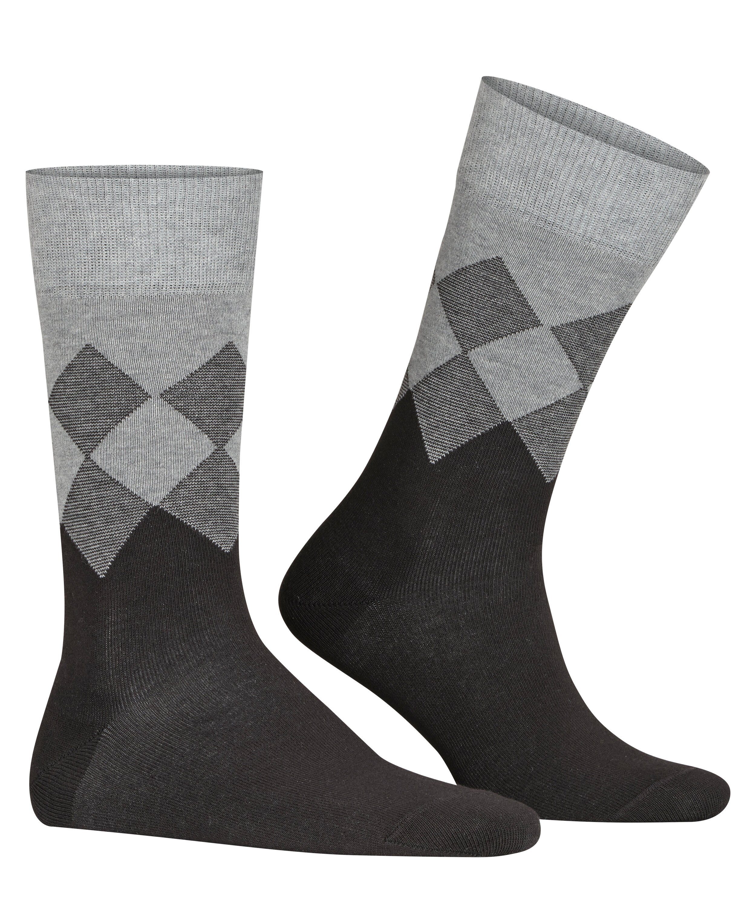 Hampstead (1-Paar) black Socken (3000) Burlington