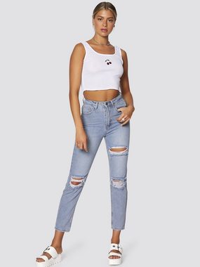 Freshlions Mom-Jeans Zerrissene Mom Jeans `Anka` - XS