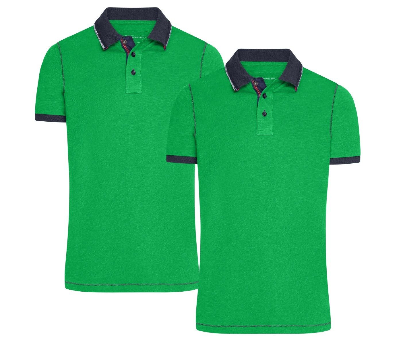James & Nicholson Poloshirt Doppelpack Herrenpolo günstig online kaufen