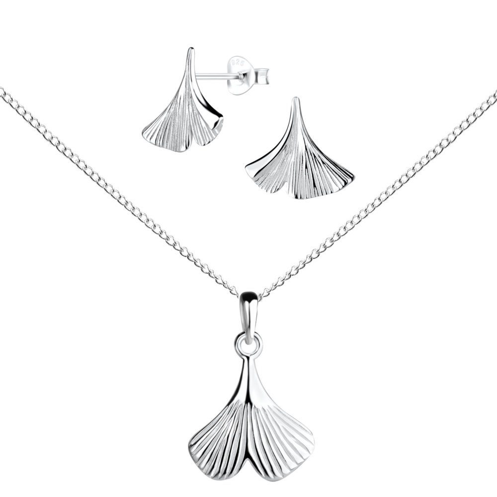 ALEXANDER YORK Schmuckset 925 Sterling Silber, $-tlg. (4-tlg), 925 Sterling Silber