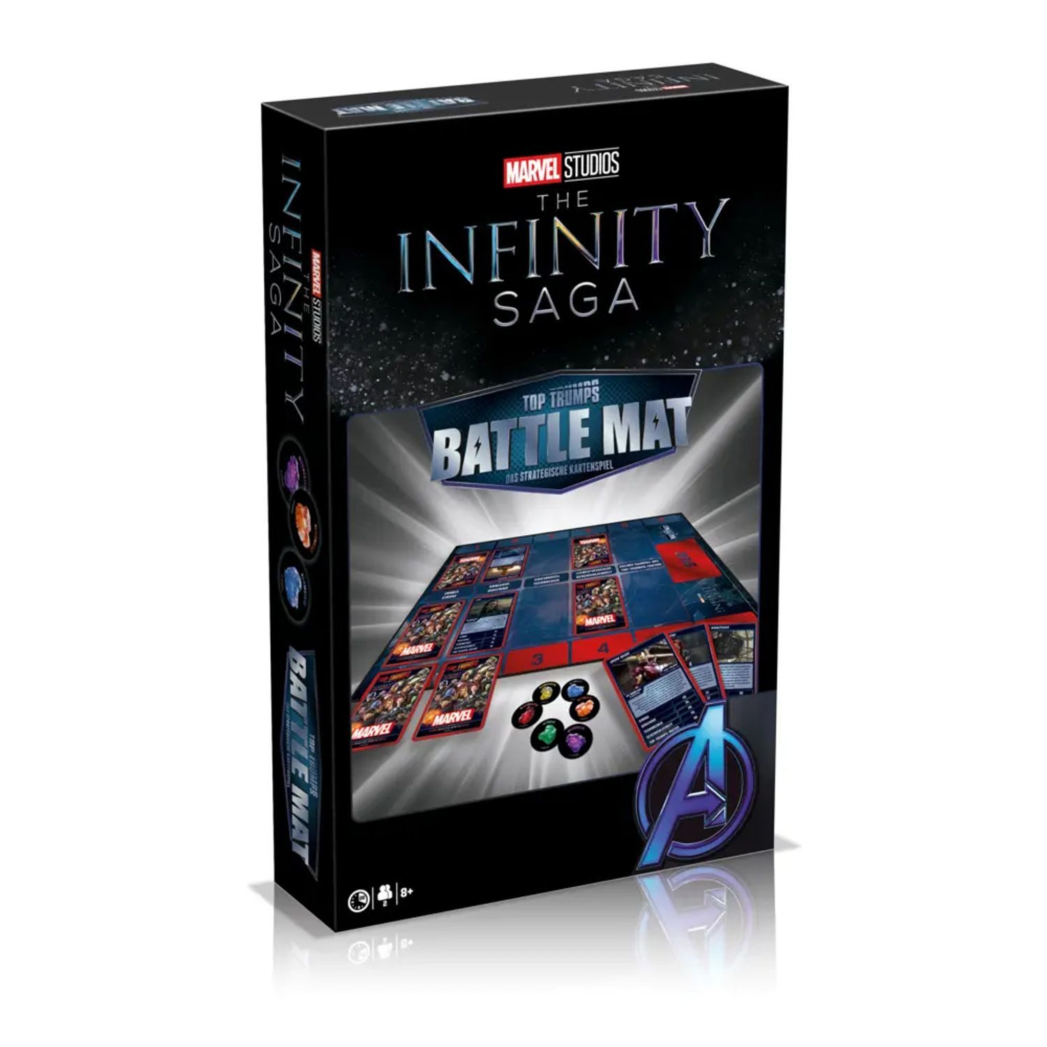 Winning Moves Spiel Top Trumps Battle Mat Marvel