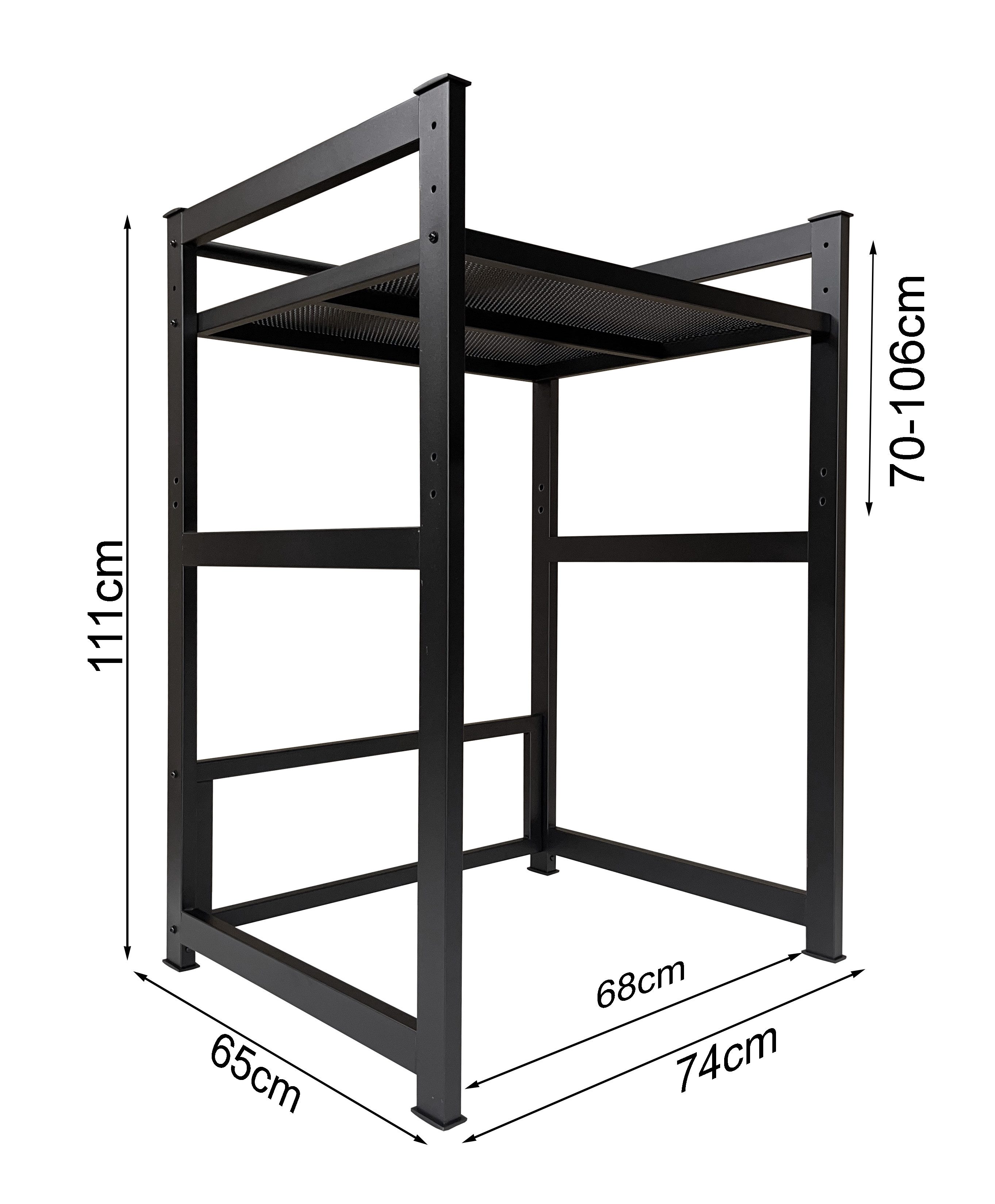 Quick Star Waschmaschinenumbauschrank Waschmaschinenregal mit / ohne Auszug Schublade