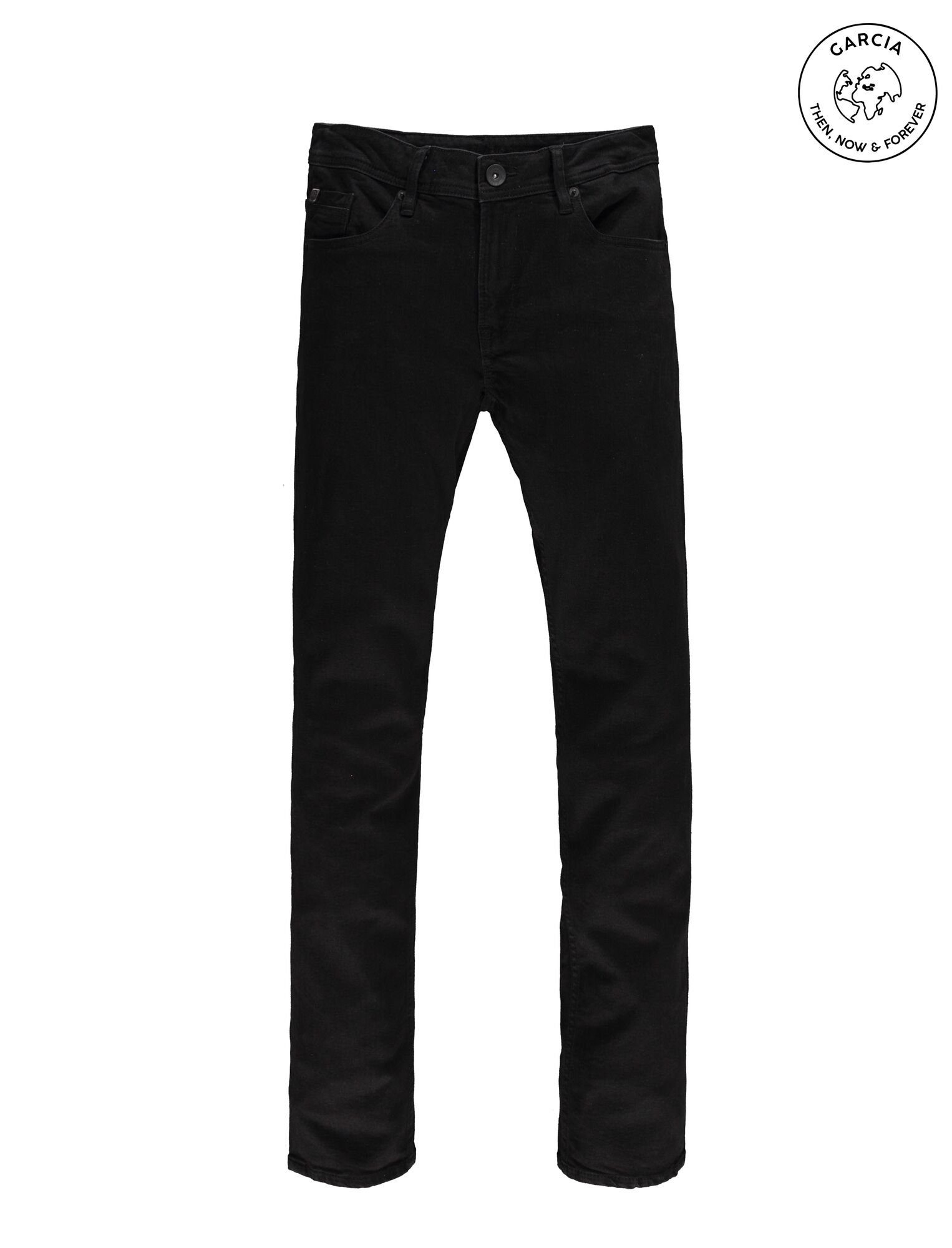 JEANS Denim GARCIA rinsed SAVIO GARCIA 5-Pocket-Jeans 630.9925 black - Coal