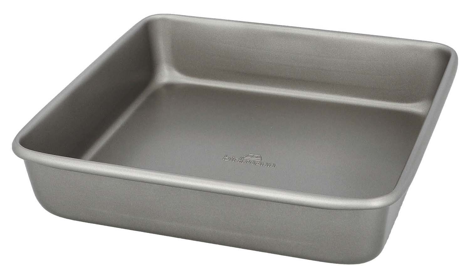 Backform BAKER`S BEST, Grau, 24 x 24 cm, Karbonstahl