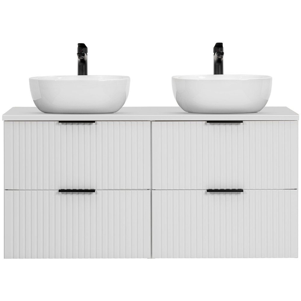 Lomadox Waschtisch ADELAIDE-56-WHITE, Waschtischunterschrank 120 cm günstig online kaufen
